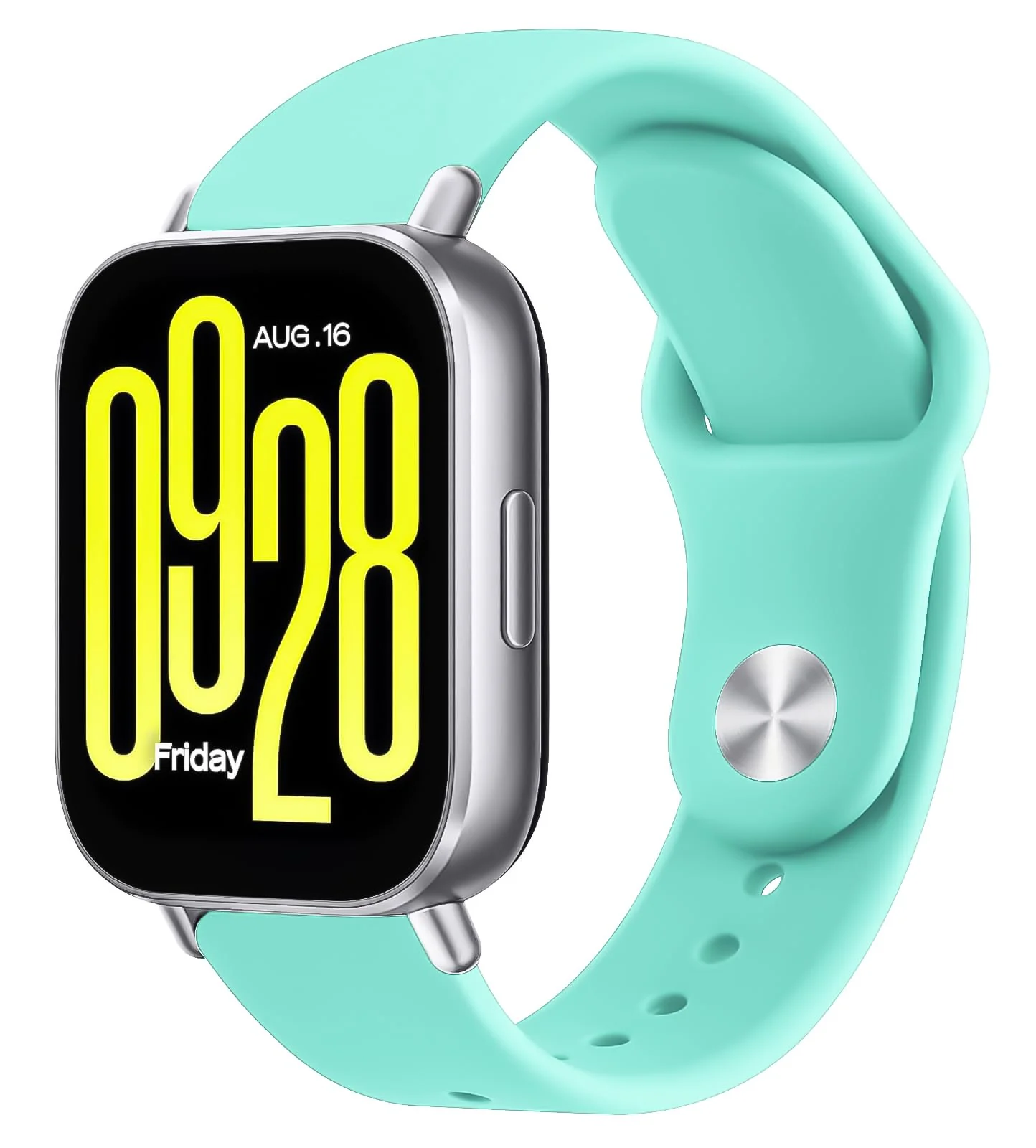 DL3 Mobilak Straps Compatible with Xiaomi Redmi Watch 5 Active/Redmi Watch 5 Lite Bracelets for Men Women, 22mm Soft Silicone Strap, Waterproof Adjustable Band Sports Replacement - Light Green