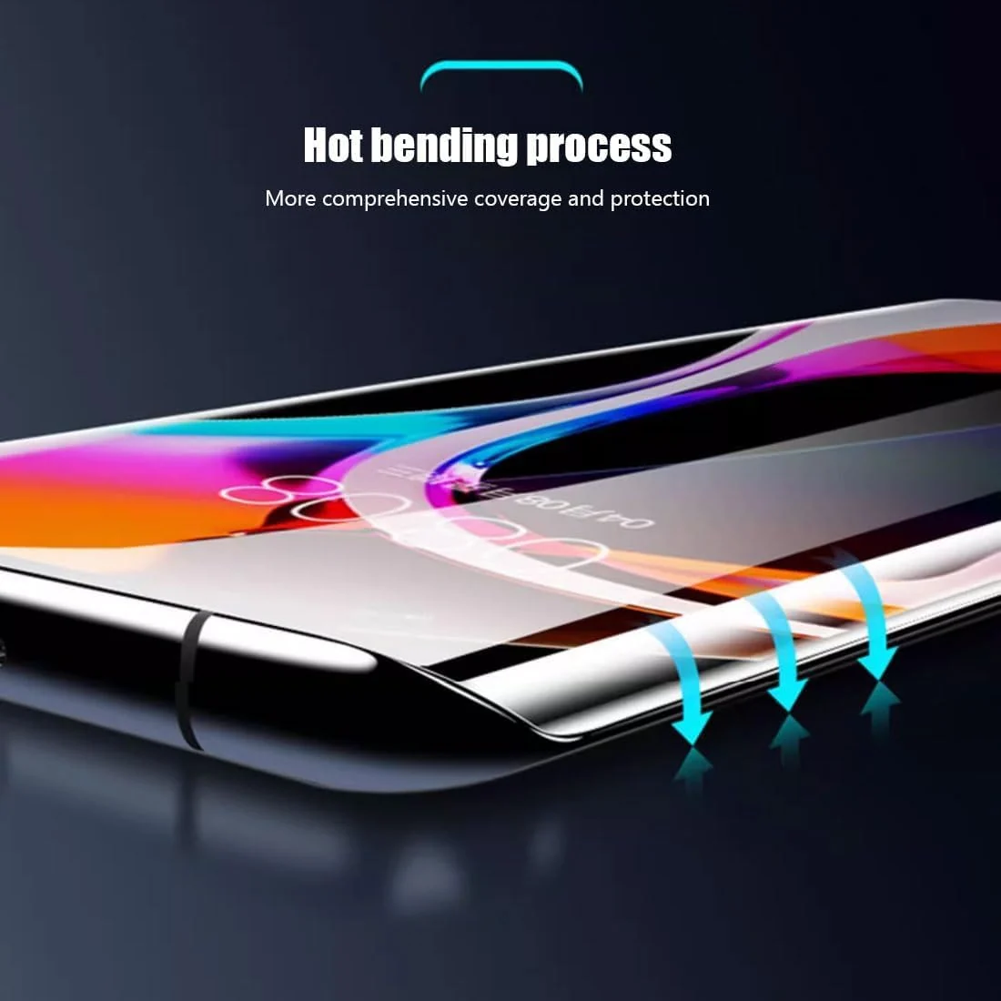 DL3 Mobilak 5D Full Glass Screen Protector For realme 11 Pro/realme 11 Pro Plus Frame Protector - Black