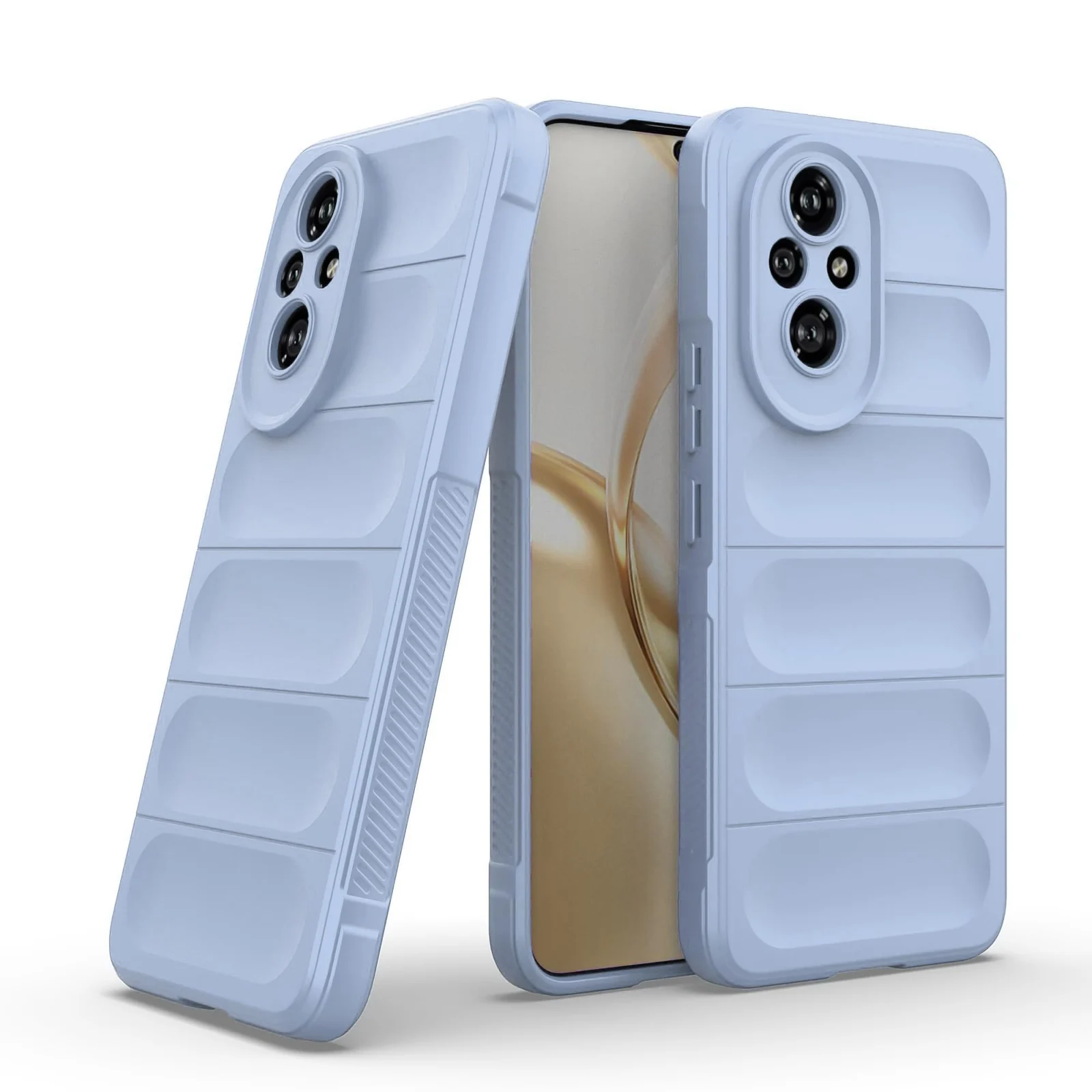 DL3 Mobilak Rugged Protective Case for Honor 200 Pro 5G, Camera protection, Shock-absorbing protection, Non-slip grip - Baby Blue
