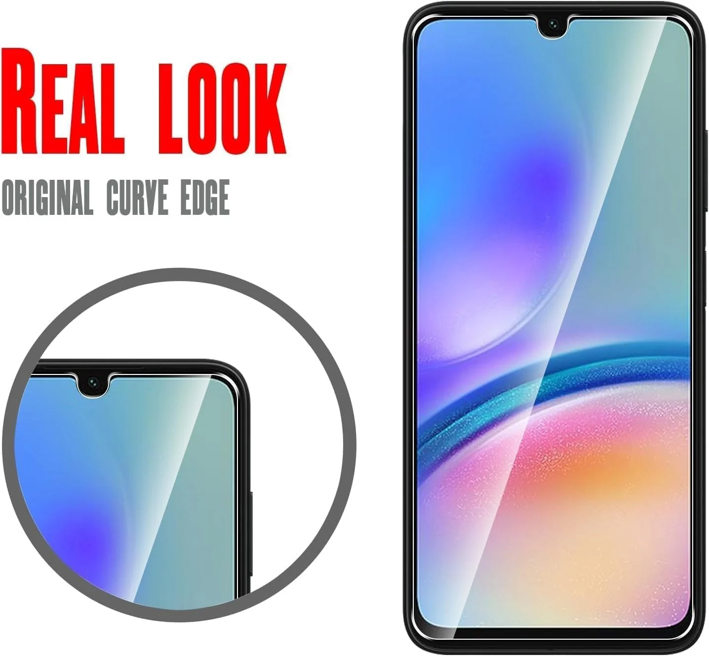DL3 Mobilak Tempered Glass Screen Protector For Samsung A05s /A05 /A06 - Clear