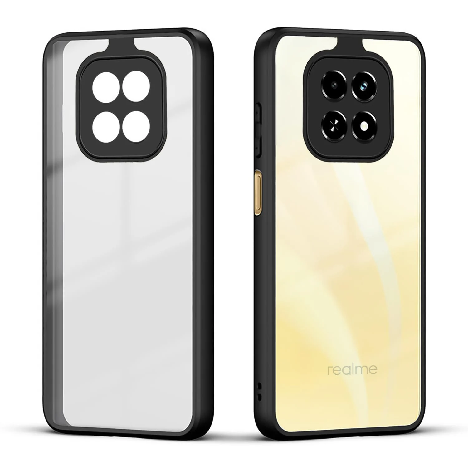 DL3 Mobilak Clear Protective Case for realme C63 5G / realme V60 5G