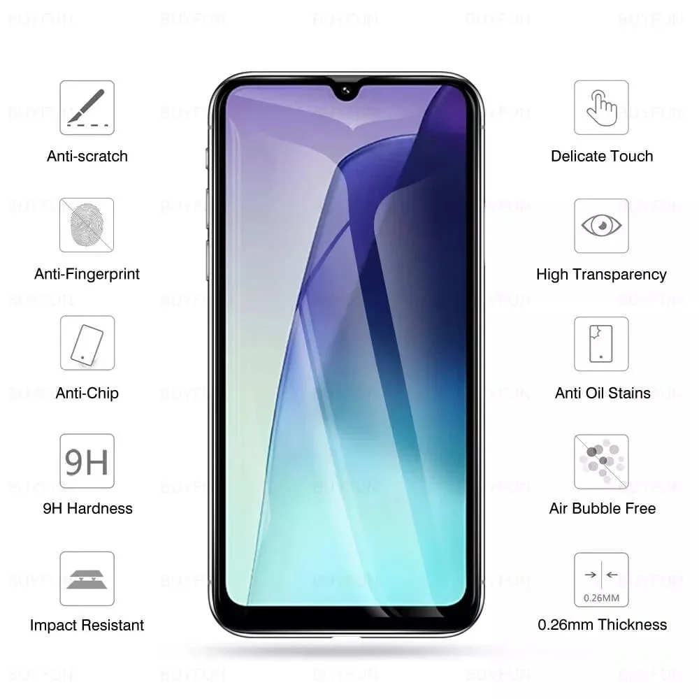 DL3 Mobilak Screen Protector for Xiaomi Redmi 14C 4G/Poco C75, Tempered Glass Screen Saver Premium HD Protective, Scratch Resistant, NO-Bubble, 9H Hardness, Full Coverage Film - Clear