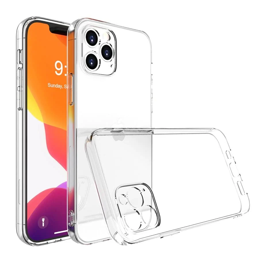 DL3 Mobilak Case Compatible with iPhone 14 Pro Max (6.7 inche) Case Crystal Soft TPU Gel Case Flexible Silicone Anti-Scratch Camera Protection TPU Cover - Clear