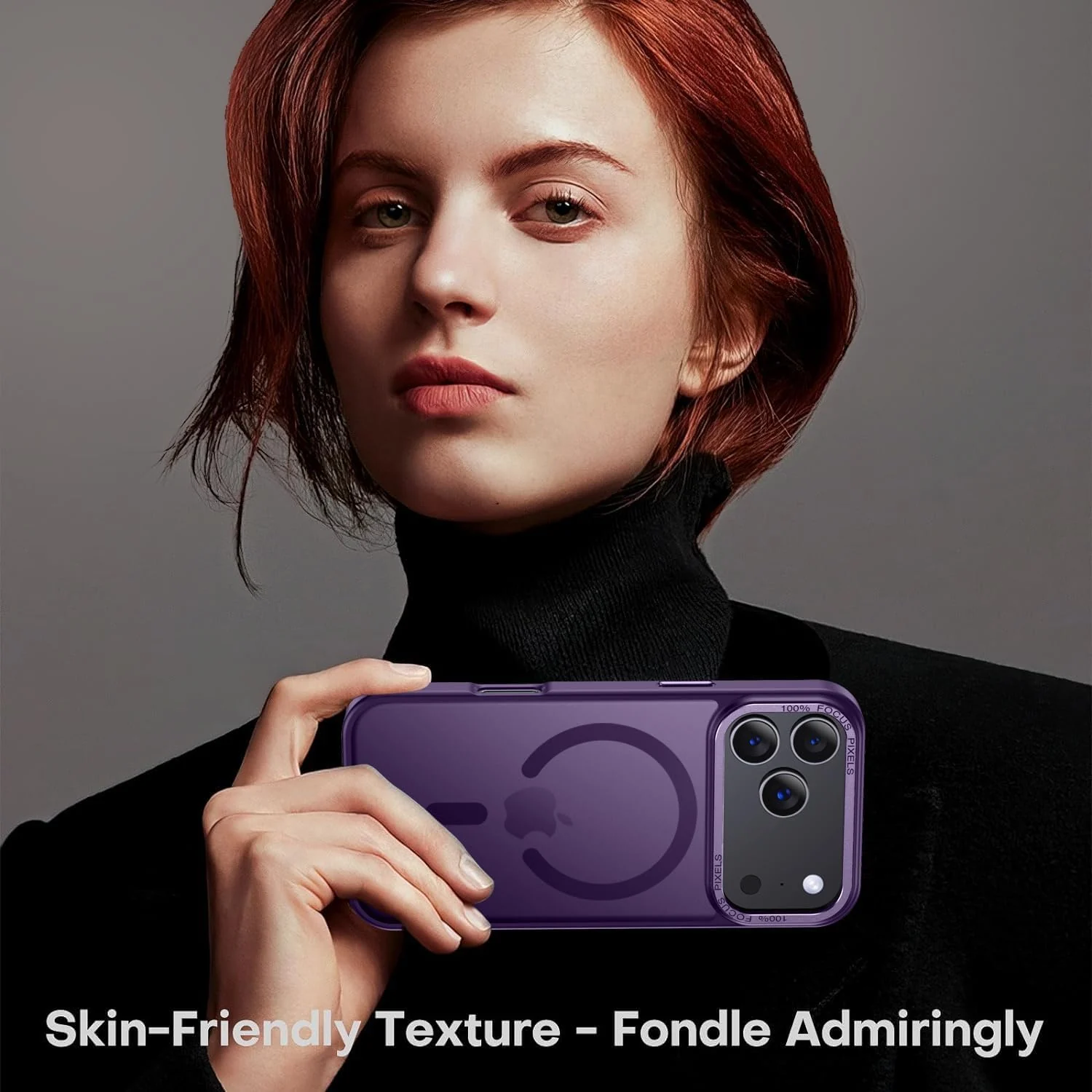 DL3 MOBILAK Protective Phone Case for Apple iPhone 18 Pro Max and 17 Pro Max - Purple