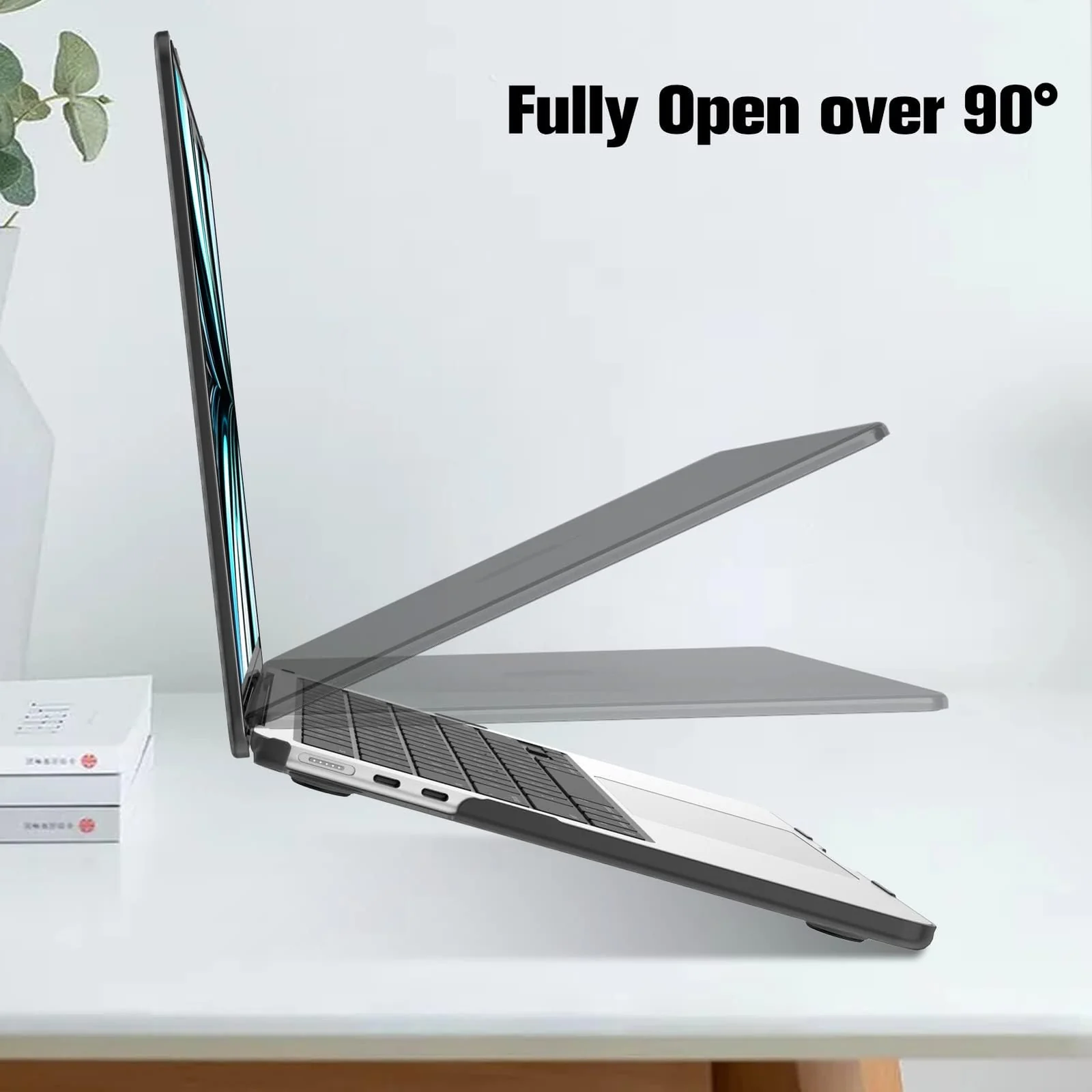 DL3 Mobilak Compatible with MacBook Air 13 inch Case 2022 2021 2020 2019 2018 Release A2337 M1 A2179 A1932 Touch ID, Plastic Hard Shell Case Cover Compatible with MacBook Air 13.3 inch - Carbon Fiber