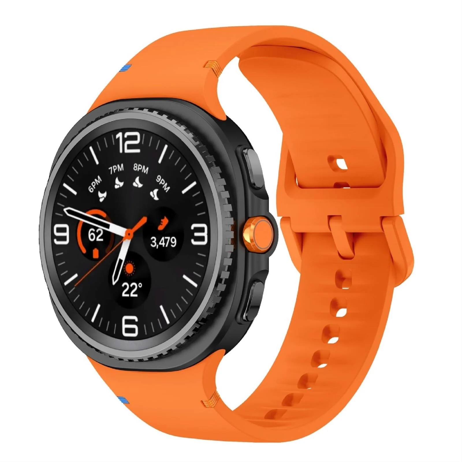 DL3 Mobilak Silicone Bands Compatible with Samsung Galaxy Watch 8 Band 40mm 44mm, Galaxy Watch 8 Classic Band 46mm, Waterproof Soft Wristband Sport Strap for Galaxy Watch 8 Bands 2025 Women Men