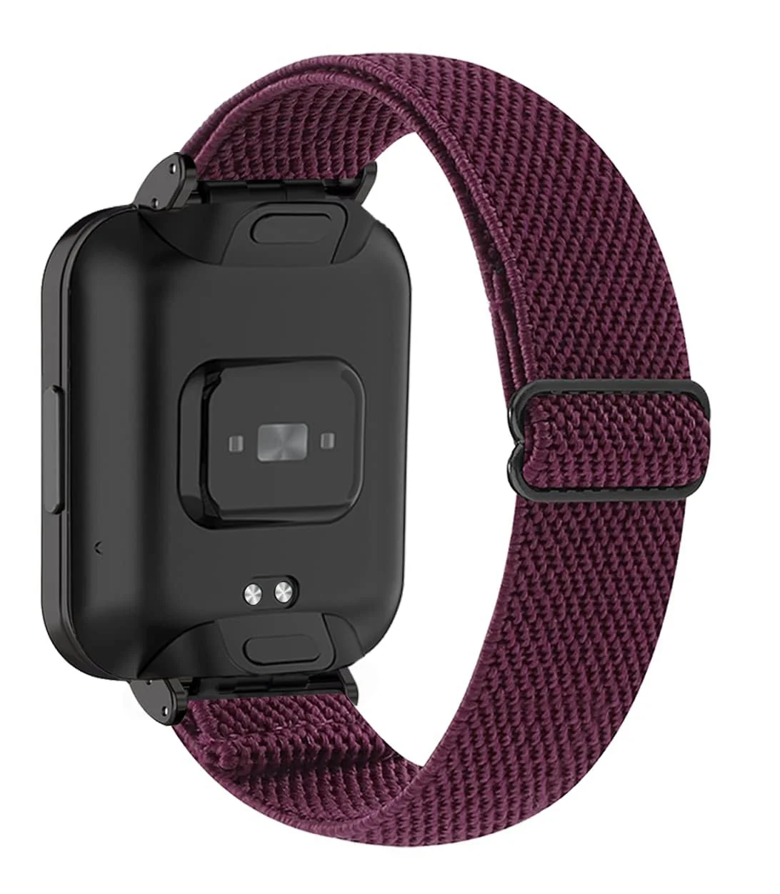 DL3 Mobilak Strap Compatible with Xiaomi Redmi Watch 2 Lite/Poco Watch/Redmi Watch 2 / Horloge 2 Bracelets, Nylon Replacement Strap Sport PU Protective Case + Watch Strap - Black