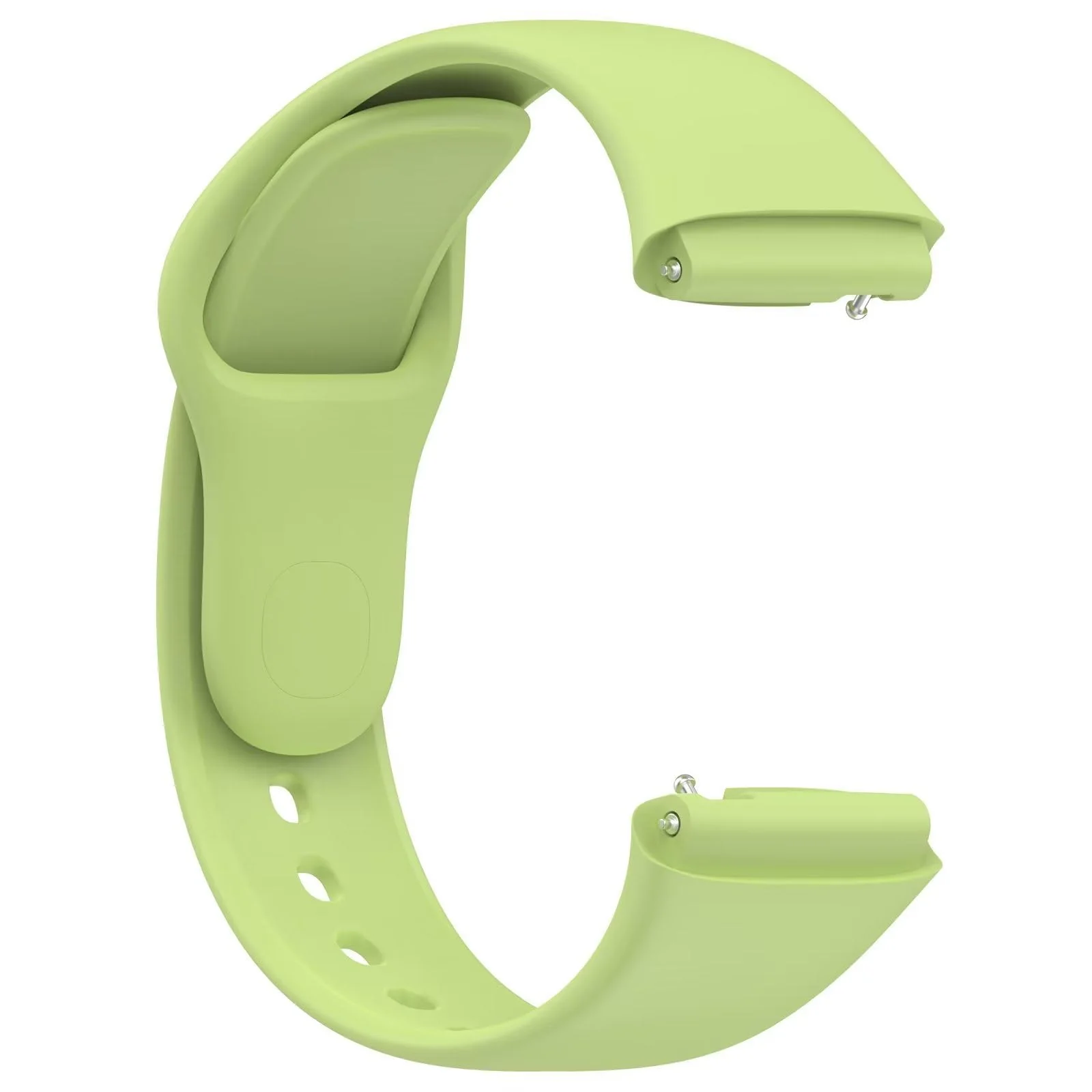 DL3 Mobilak Strap Silicone Compatible With Xiaomi Redmi Watch 3 Active/Redmi Watch 3 Lite, Sport Silicone Watch Band Wrist Strap, Bracelet Wristband Wrist Strap - Lime