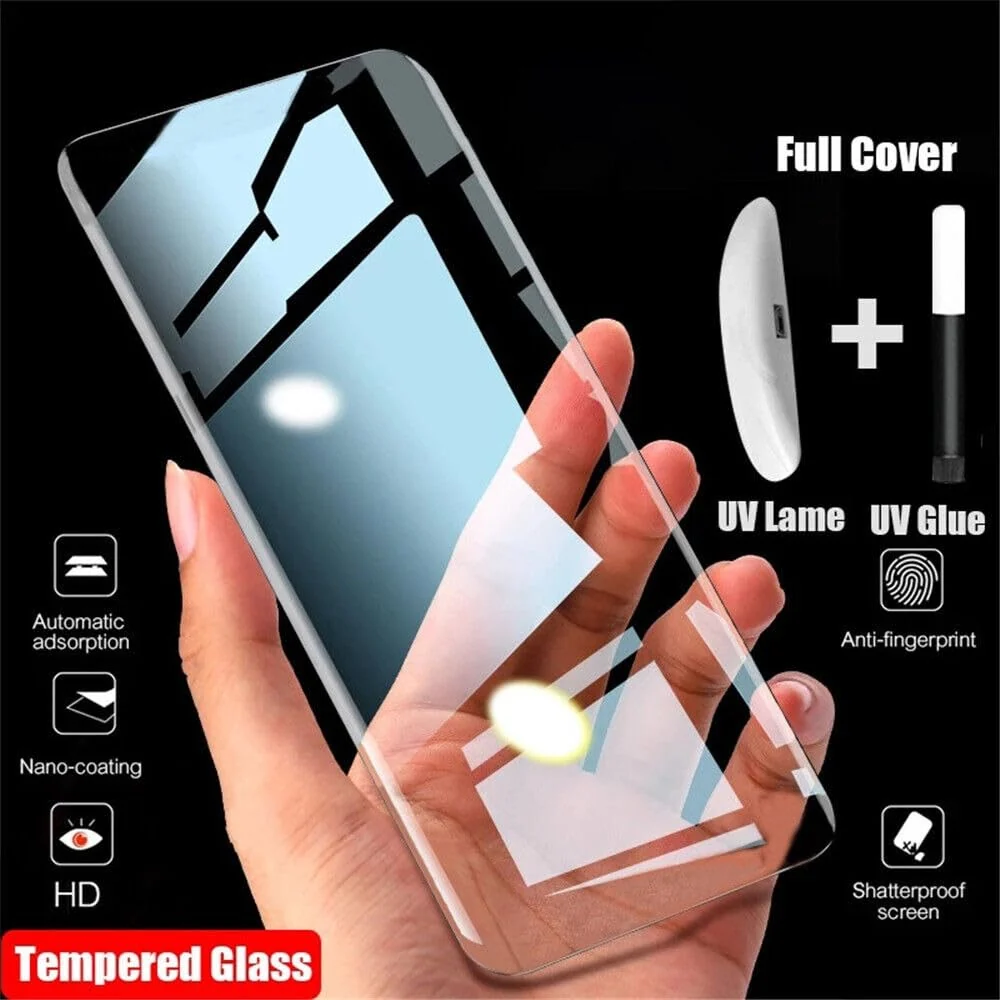 DL3 Mobilak Full Glass Screen Protector For Huawei Mate 20 ProTempered Glass Full Glue Cover Screen Protector For Huawei Mate 20 Pro Screen Glass Film - Clear