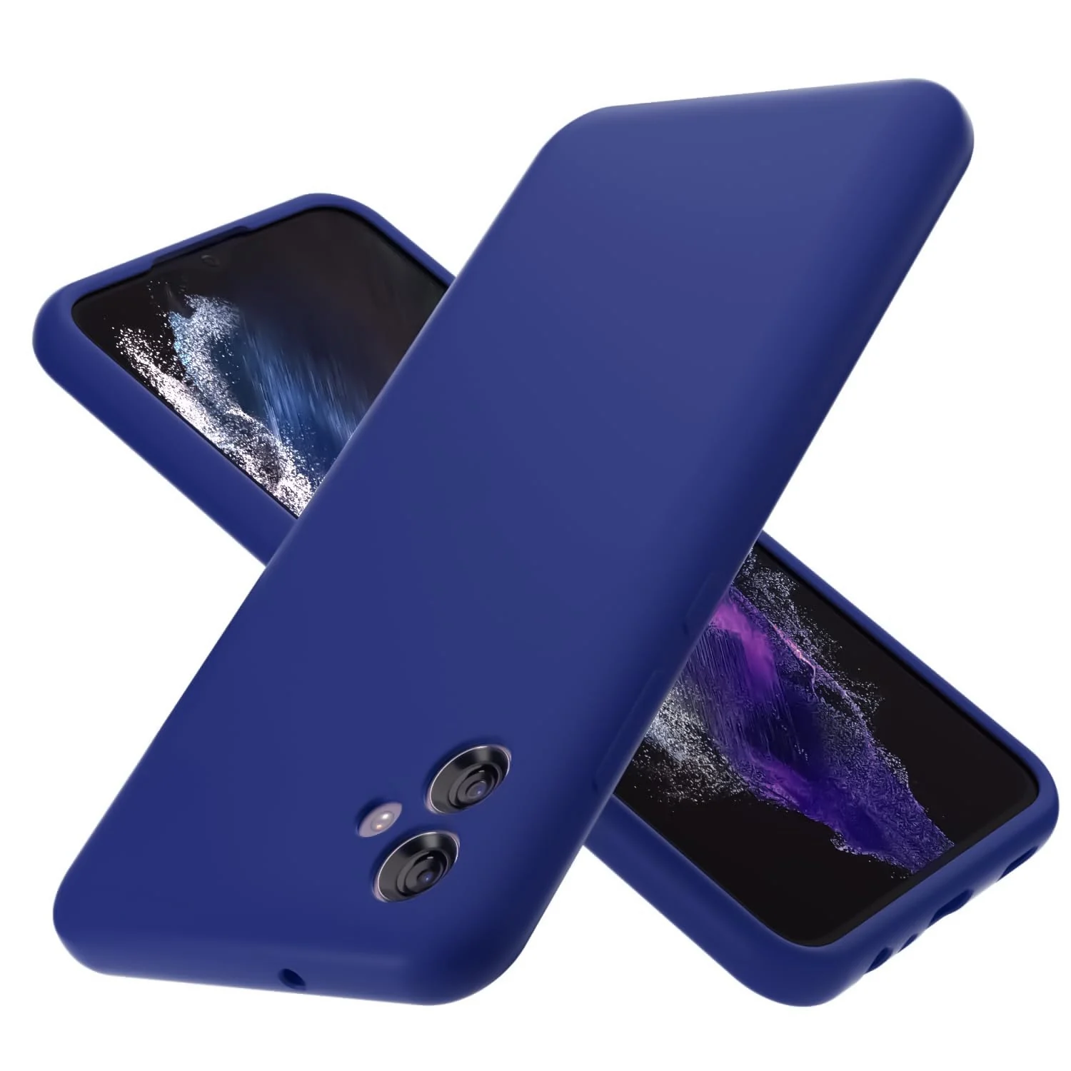 Dl3 Mobilak Samsung Galaxy A04e Case,Soft Flexible Silicone Gel Rubber Bumper Cover,Full Body Shockproof Protective Phone Case (Lavender)