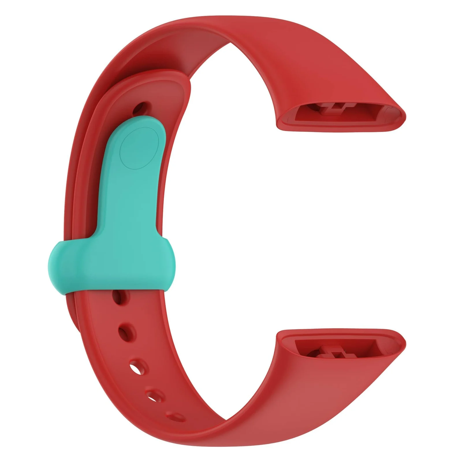 DL3 Mobilak Strap for Xiaomi Redmi Watch 3 Only, Soft Silicone Watch Band with Secure Buckle, Sport Replacement Wristband Bracelet Strap for Men & Women - Red