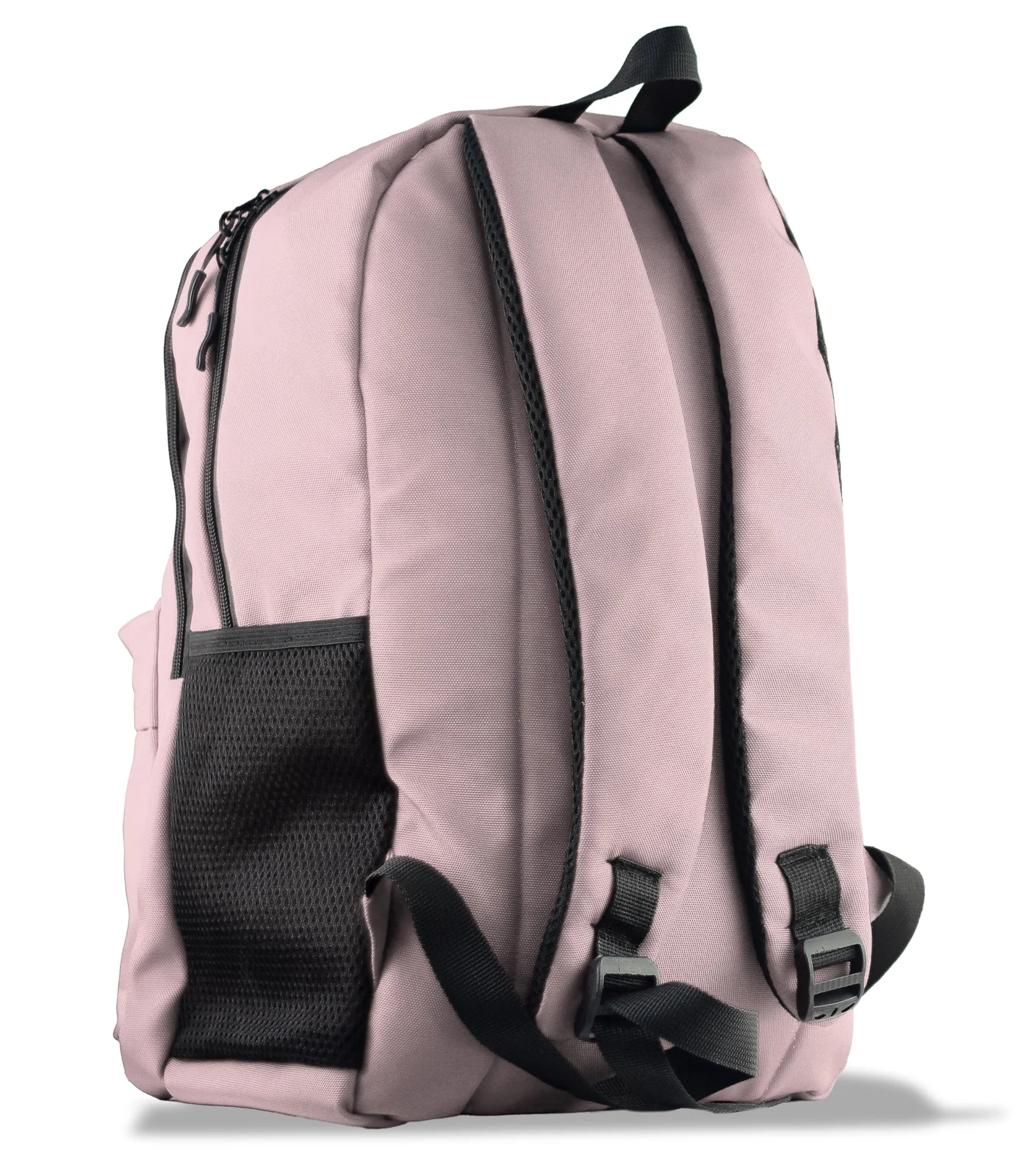 Mobigon Backpack for Student, School Bag, Large Capacity Backpack, Aesthetic Bookbag, Fashion Simple Casual Daypacks for Men Women, For School Shopping Travel Sports Vacation - Pink Sand