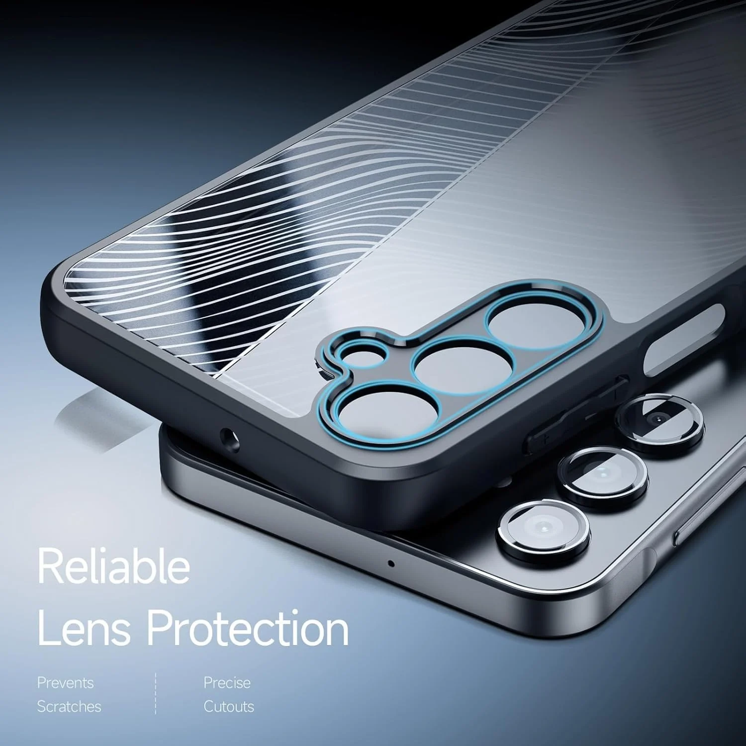 DL3 Mobilak Compatible with Samsung Galaxy A16 Case Waterproof, Full-Body Heavy Duty Shockproof Phone Case, Translucent Matte Cover, Built-in Camera Lens Protective - Black