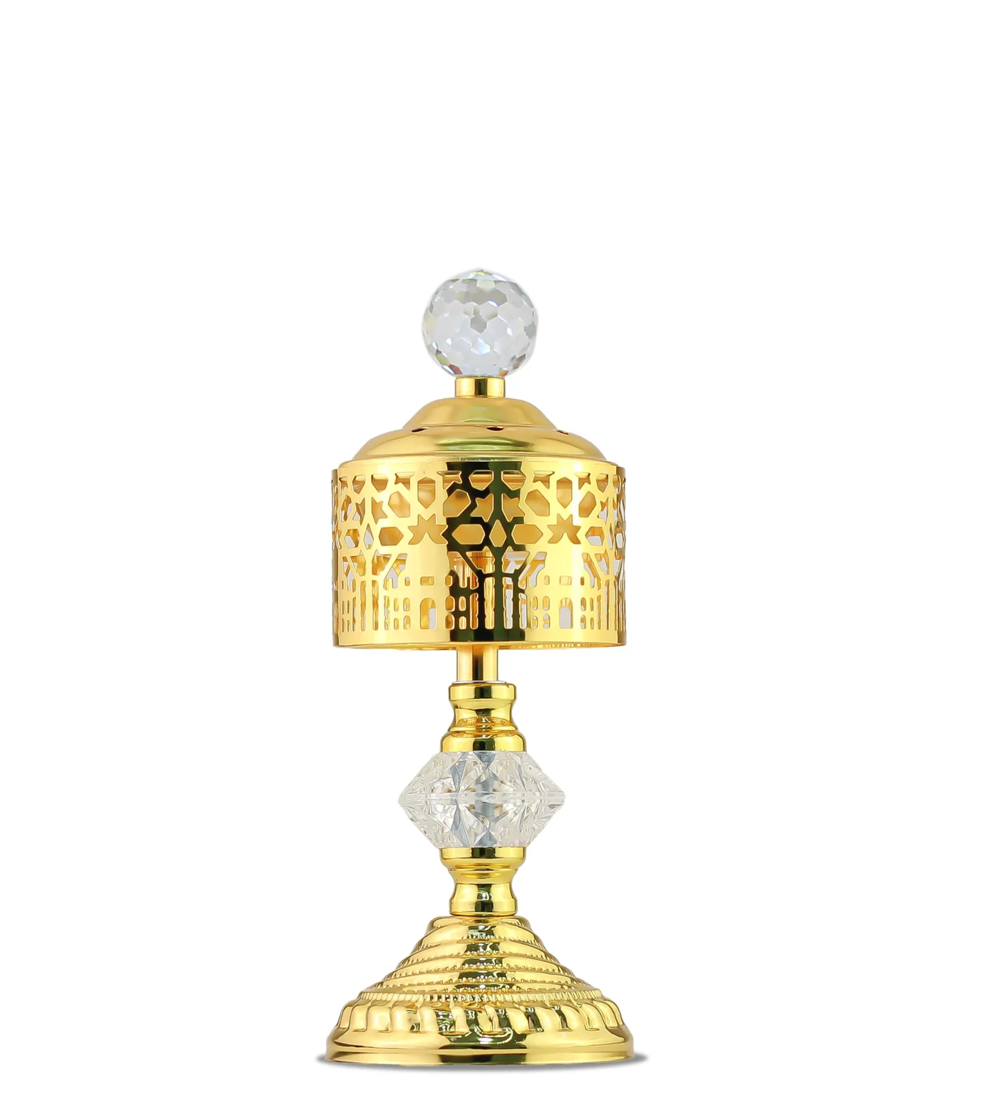 Mobigon Charcoal Incense Burner, Bakhoor Burner, Oud Frankincense Incense Burner, Vintage Arabic Burner, Suitable For Arabian Oud, Yoga, Spa and Aromatherapy, Office & Home Decor - style 18