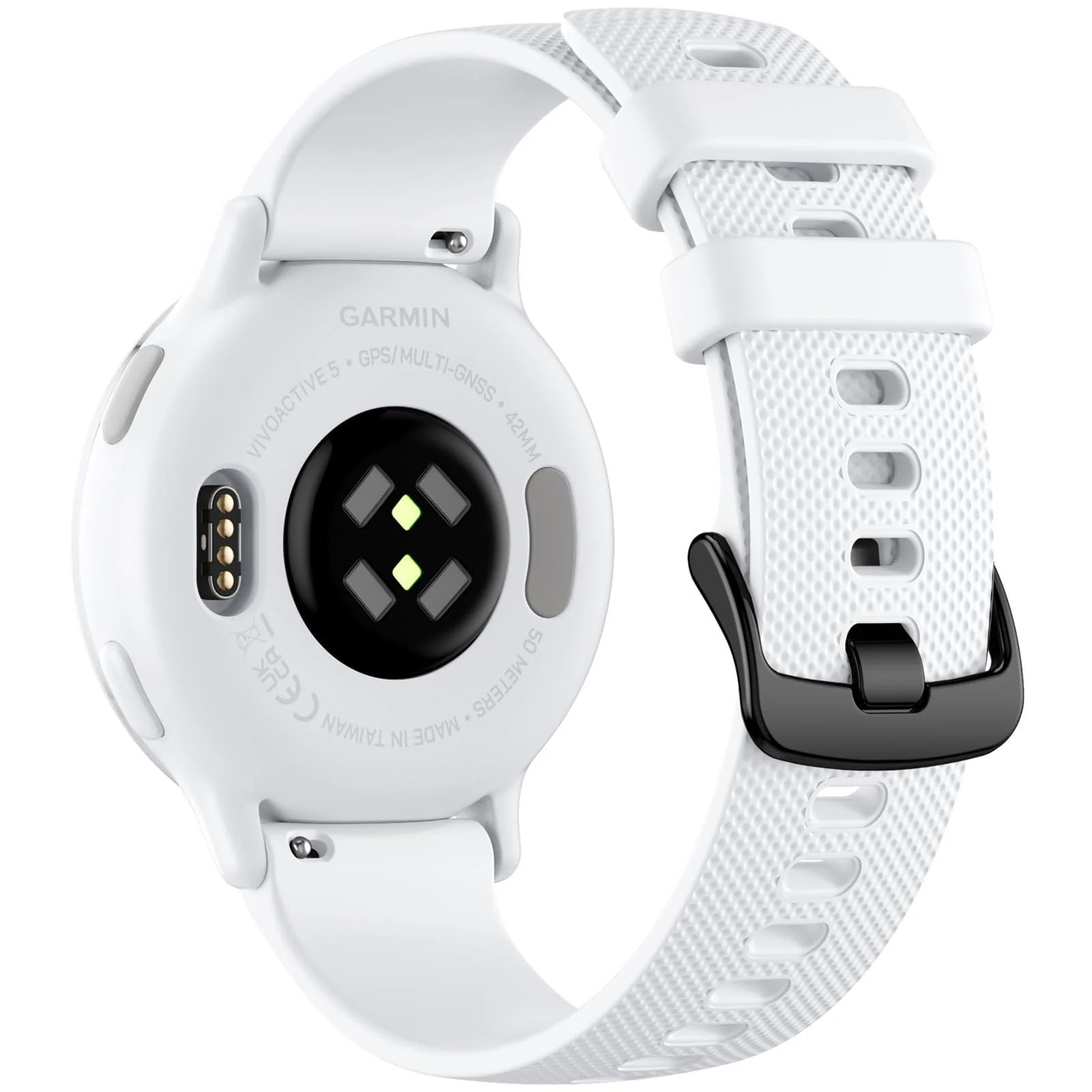 Dl3 Mobilak Strap Silicone Buckle 20MM Band For Samsung Gear Sport/Watch 7/6/5/4/5 Pro 45MM/S2 classic/active 2 40MM 44MM/Amazfit GTS 2/2e/GTS 3/3 Pro/GTS 4/GTS 2 Mini/3 Mini/4 Mini/Bip 3 (Green)