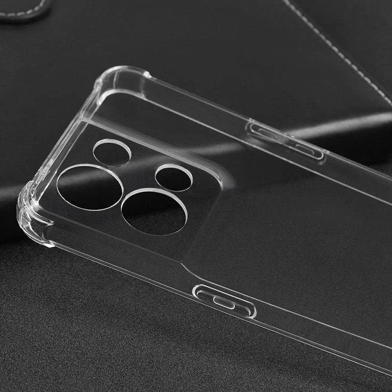 DL3 Mobilak Clear TPU Protective Case for Infinix Smart 7 with Camera Protection and Shockproof Design - Clear