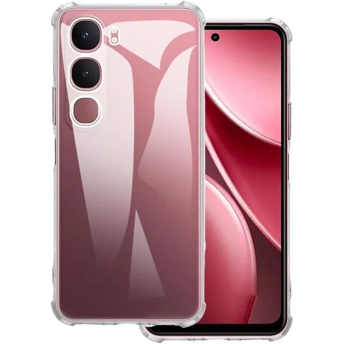DL3 Mobilak Clear TPU Protective Case for vivo Y21D 5G / Y31 5G with Camera Protection and Shockproof Design - Clear
