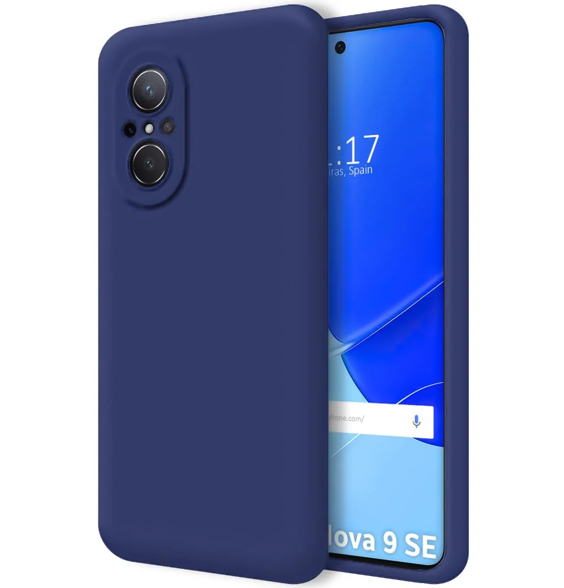 Dl3 Mobilak Huawei nova 9 SE Case,Soft Flexible Silicone Gel Rubber Bumper Cover,Slim Fit Full Body Shockproof Protective Phone Case (Light Purple)