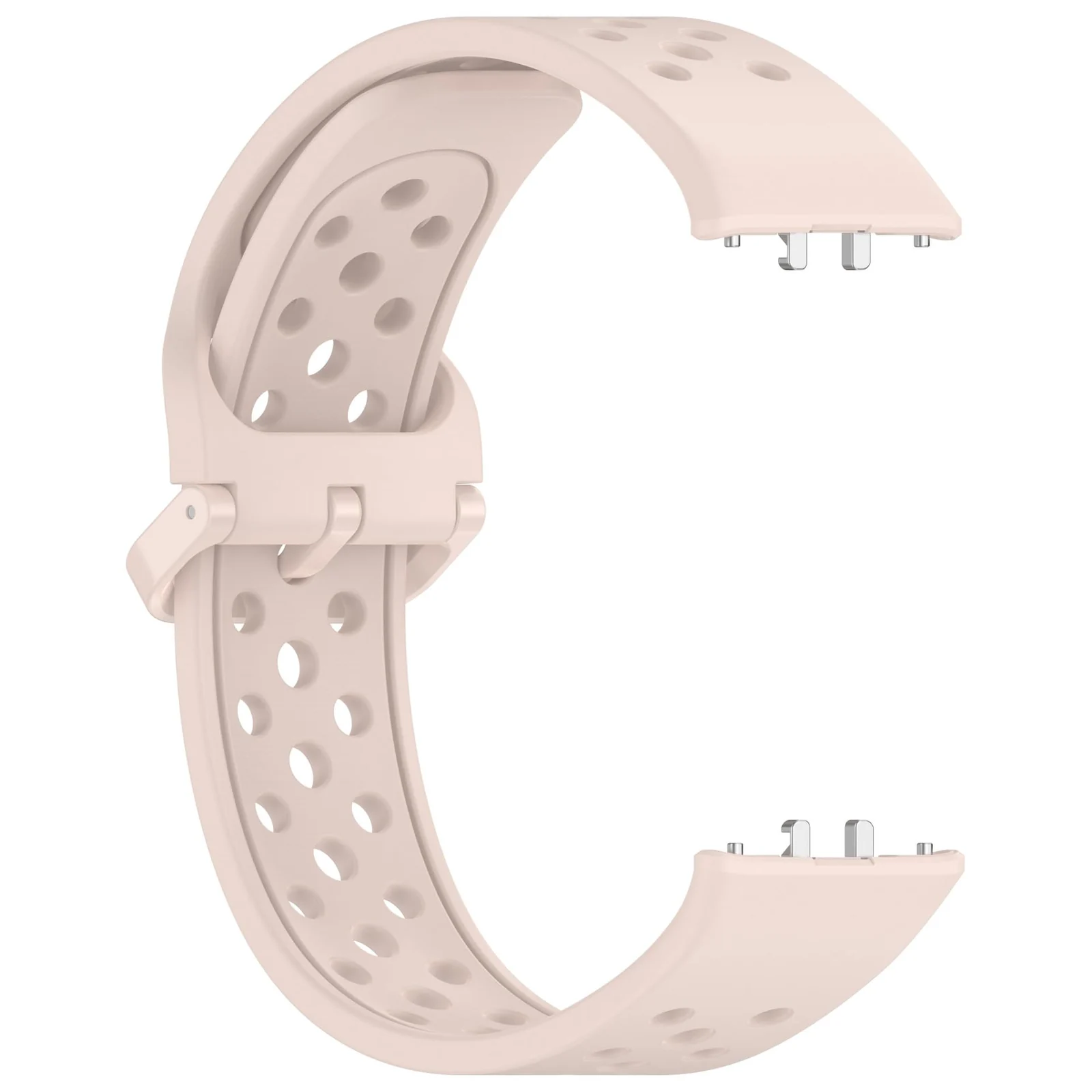 DL3 Mobilak Strap for Samsung Galaxy Fit 3 SM-R390, Women Men Armband, Two Colours Silicone Adjustable Replacement Soft Strap for Samsung Galaxy Fit 3 SM-R390 Fitness Tracker - Pink