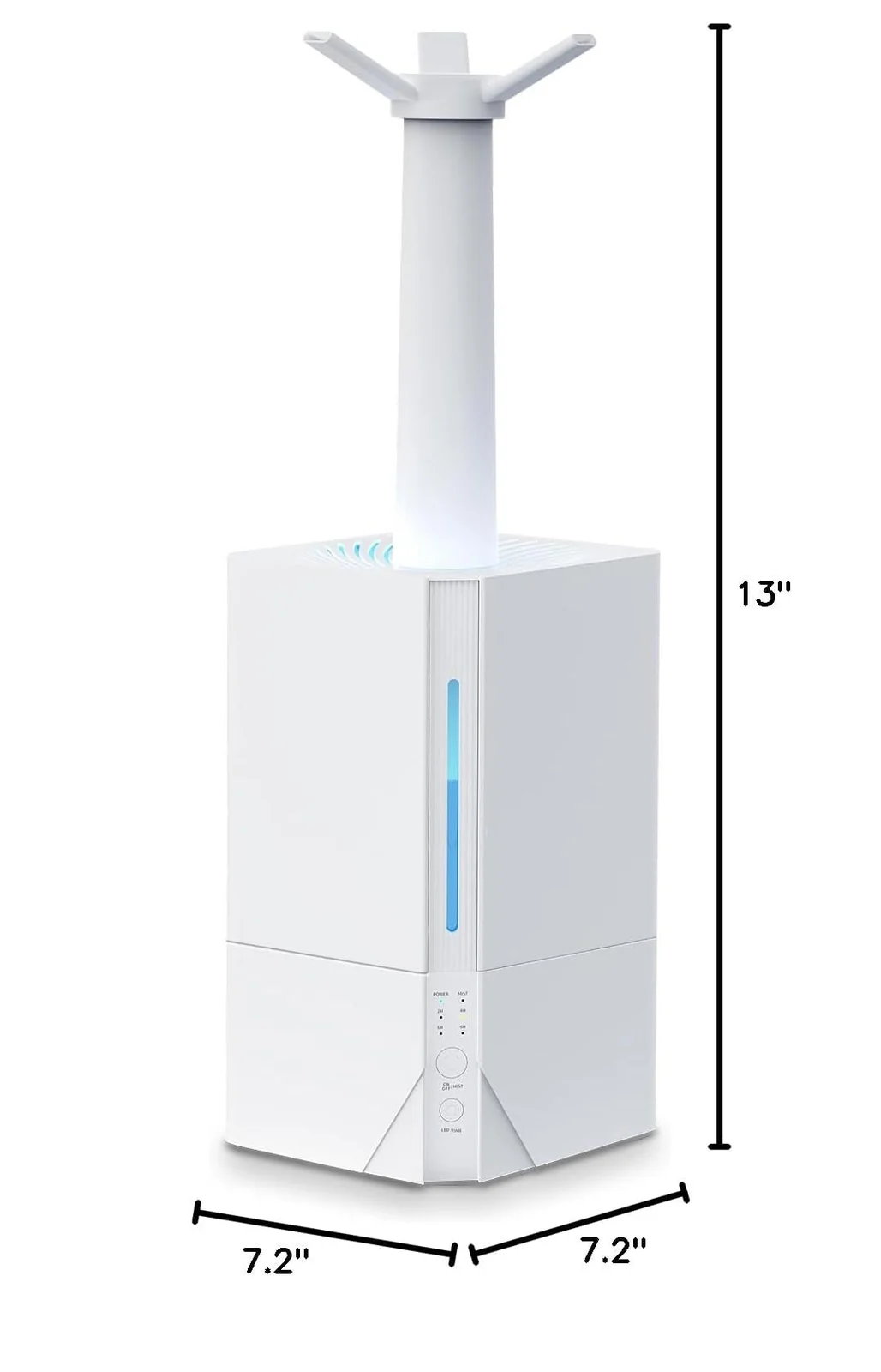 MOBIGON 7 L Top-Fill Cool Mist Humidifier, White