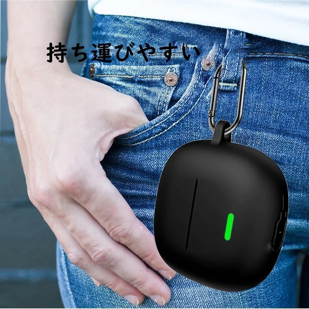 DL3 Mobilak Silicone Cover Case Compatible with Xiaomi Redmi buds 6 Lite Portable Protective Case Cover With Keychain For Xiaomi Redmi buds 6 Lite - Green