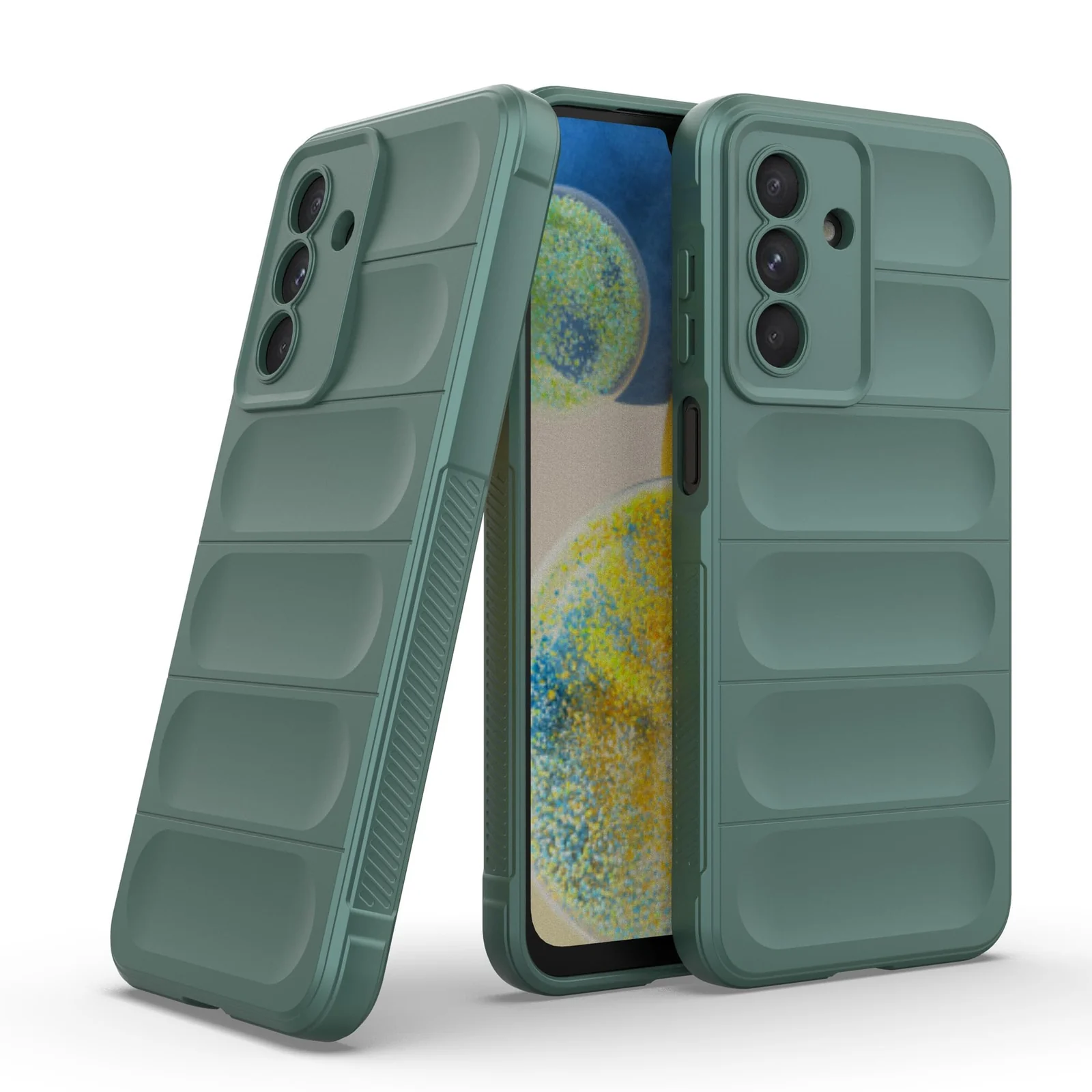 DL3 Mobilak Rugged Protective Case for Samsung Galaxy A26, Camera protection, Shock-absorbing protection, Non-slip grip - Green