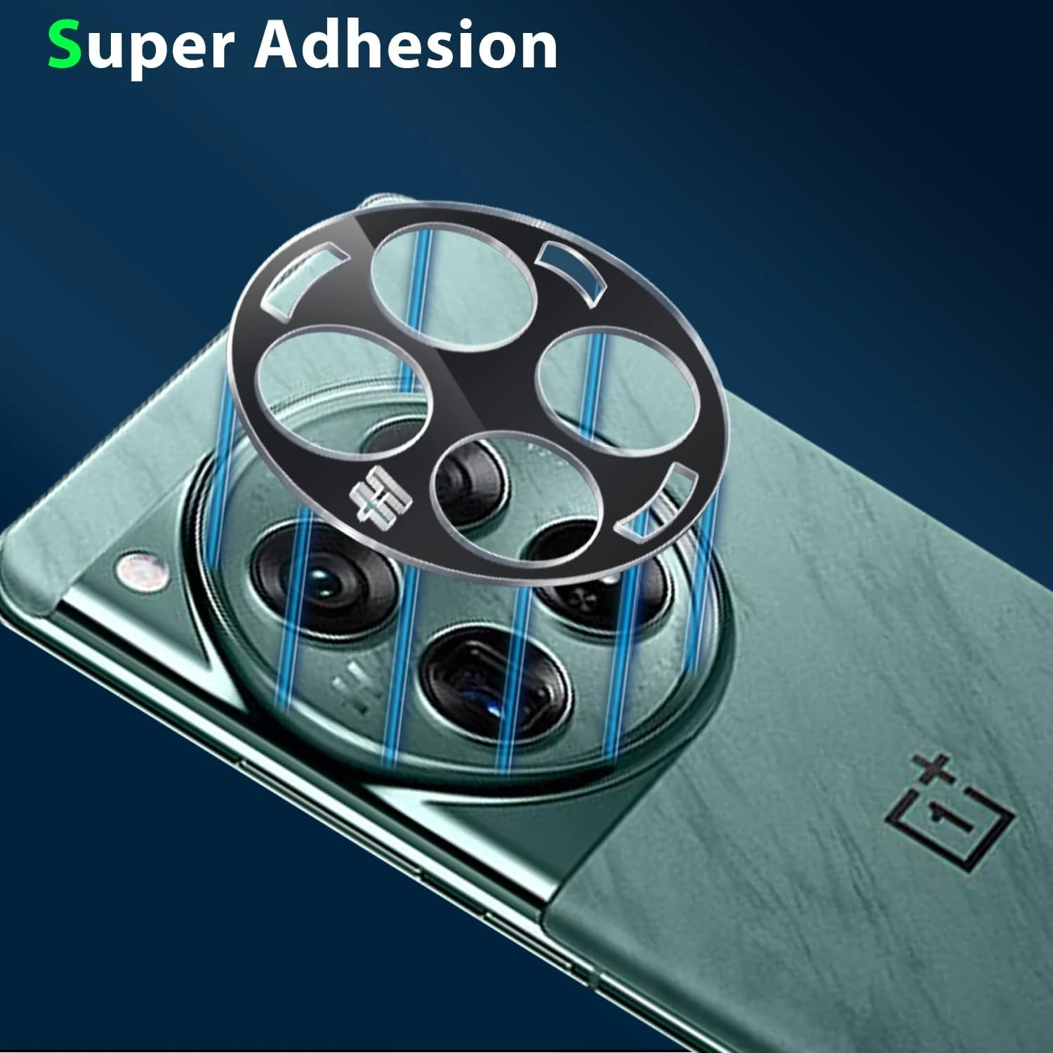 DL3 Mobilak OnePlus 12 5G Camera Lens Protector Tempered Glass Screen Protector HD [Full Coverage][Anti-Scratch] Drop Protection Ultra Clear/Thin Lens Protector Case - Black