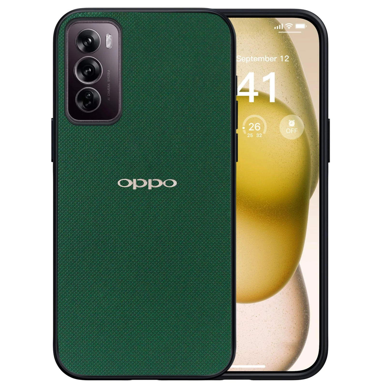 DL3 Mobilak PC and TPU Protective Case for OPPO Reno12 5G / OPPO Reno 12 5G with Camera Protection and Shockproof Design