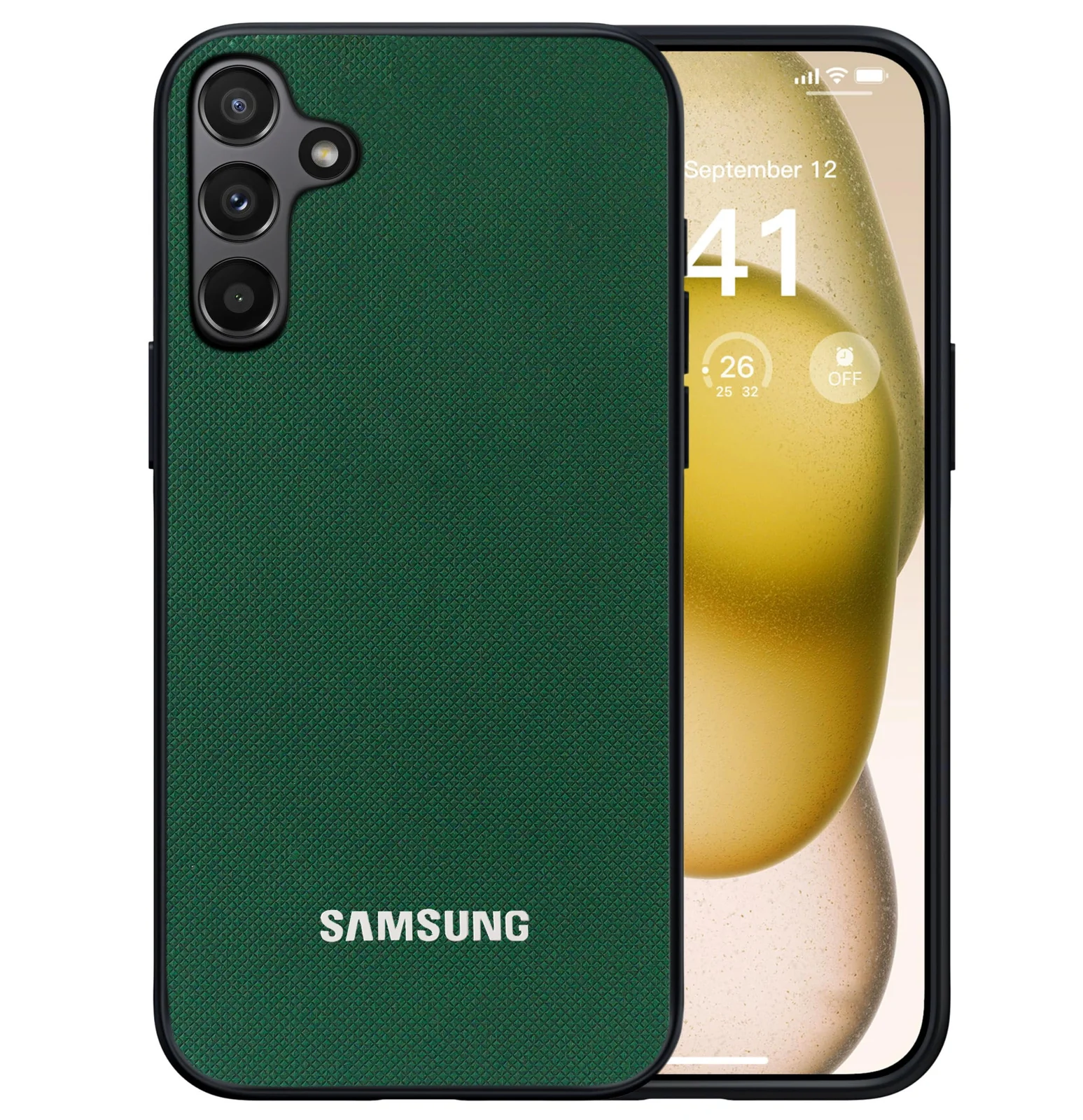 DL3 Mobilak PC and TPU Protective Case for Samsung Galaxy A15 5G / 4G with Camera Protection and Shockproof Design