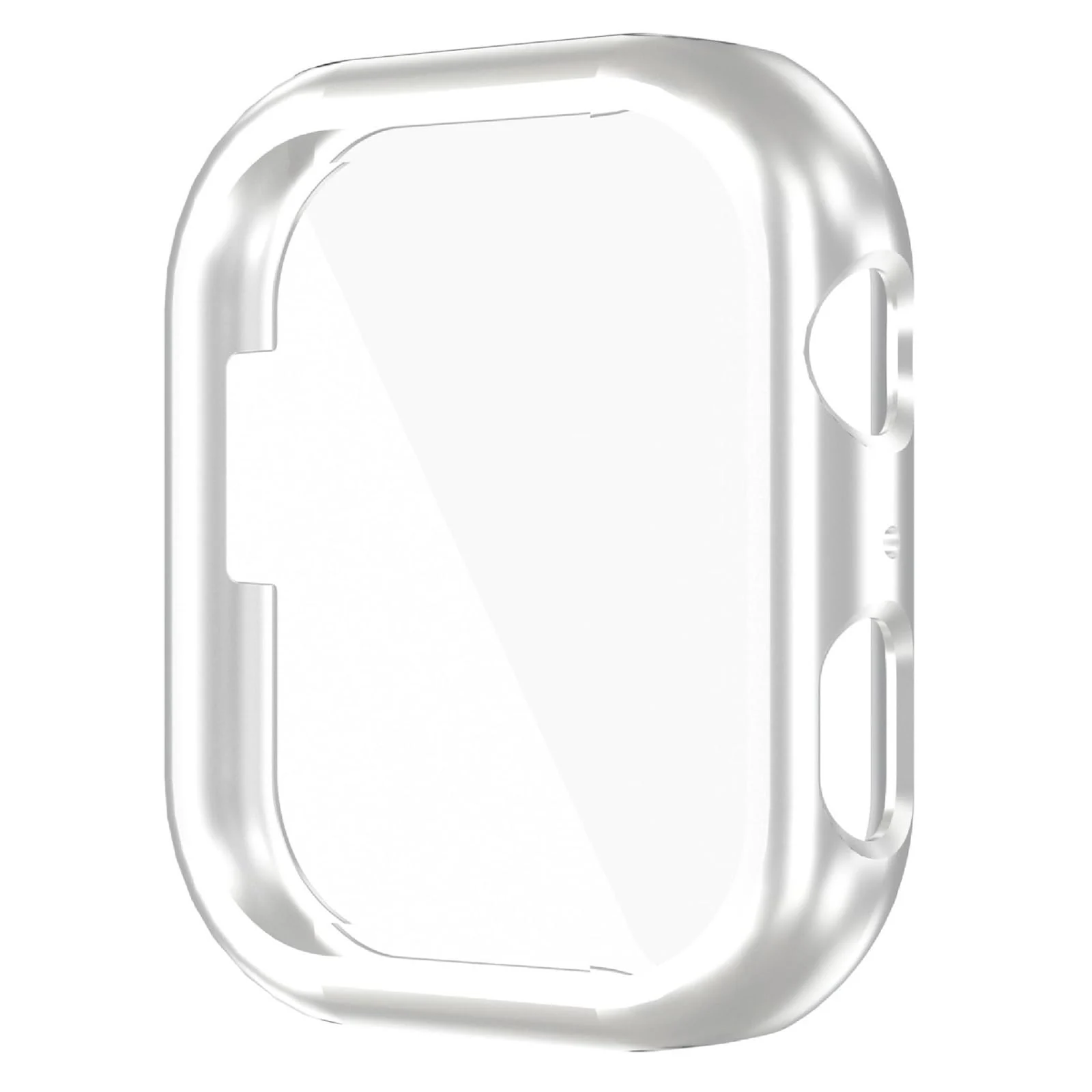 DL3 Mobilak Case Compatible with HONOR Choice Watch 2i Case All-Around with Built-in Screen Protector Watch Soft TPU Shockproof Cover Slim Guard Thin Bumper Shell Protector - Silver