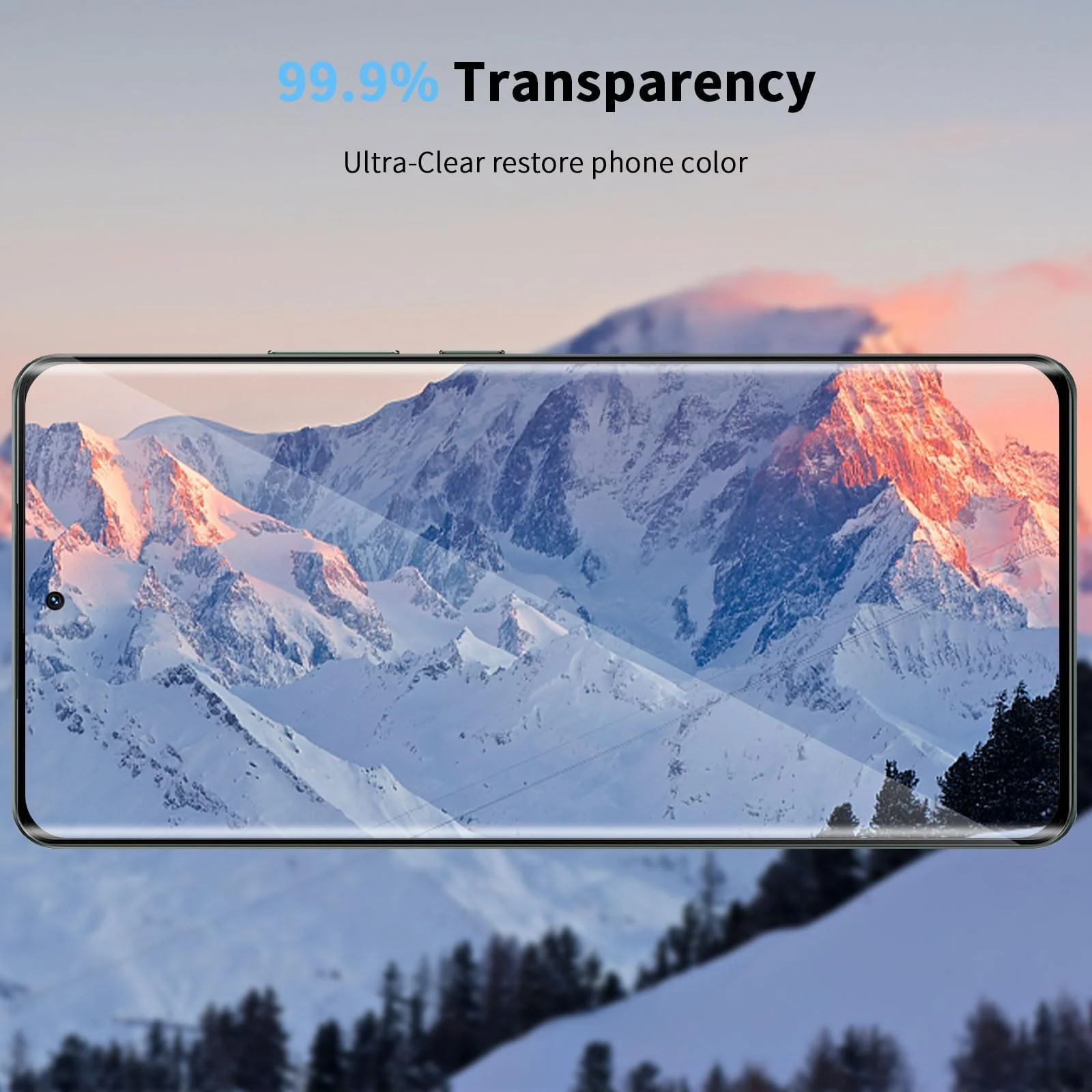 DL3 Mobilak Screen Protector for realme GT 6/realme GT 6T, Tempered Glass Screen Saver Premium HD Protective, Scratch Resistant, NO-Bubble, 9H Hardness, Full Coverage Film - Clear