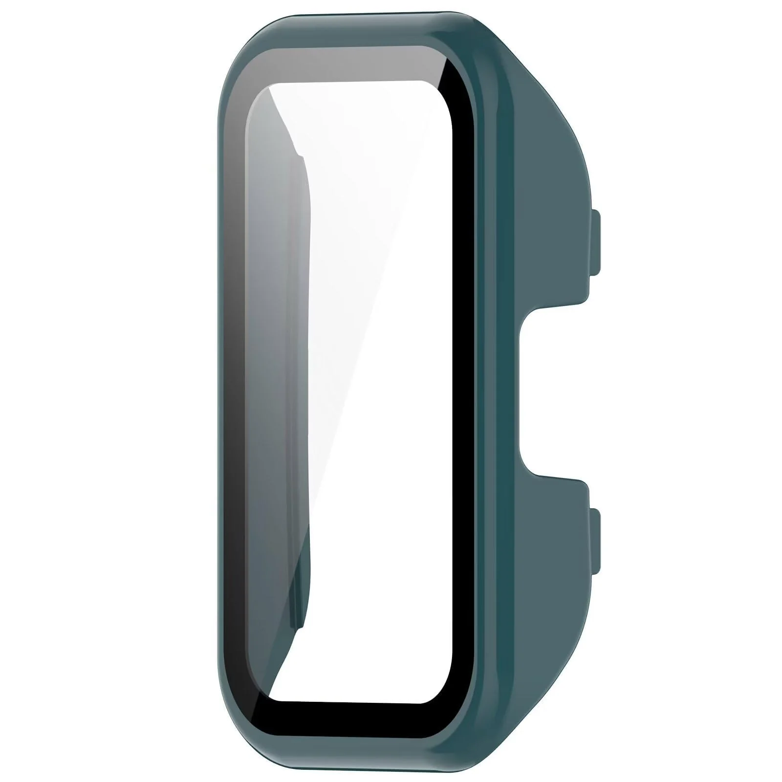 DL3 MOBILAK Full-Coverage Watch Case with Tempered Glass for Huawei Band 8 / Band 9, Green