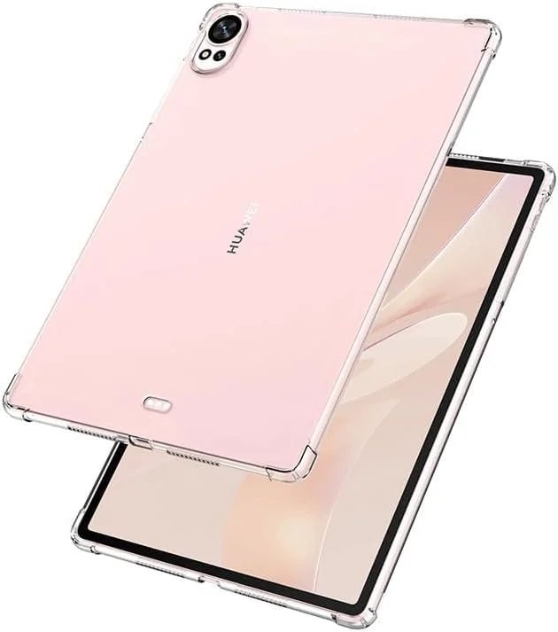 DL3 Mobilak Case For Huawei MatePad Air 12 inch 2024/Matepad 12X 2024 Case Matepad 12X 2024, Ultra Thin Silicone Shockproof Back Shell HD TPU Protective Cover - Clear