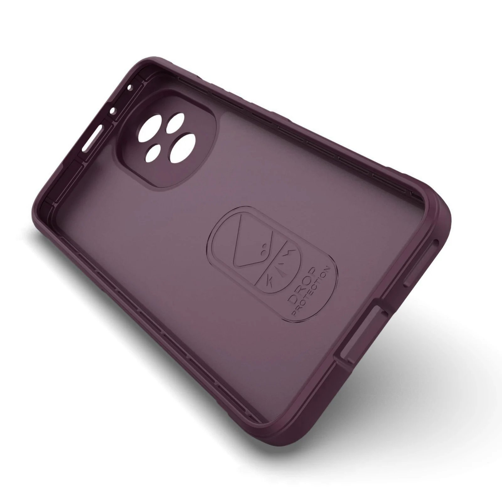 DL3 Mobilak Rugged Protective Case for Honor 200 Pro 5G, Camera protection, Shock-absorbing protection, Non-slip grip - Wine Red