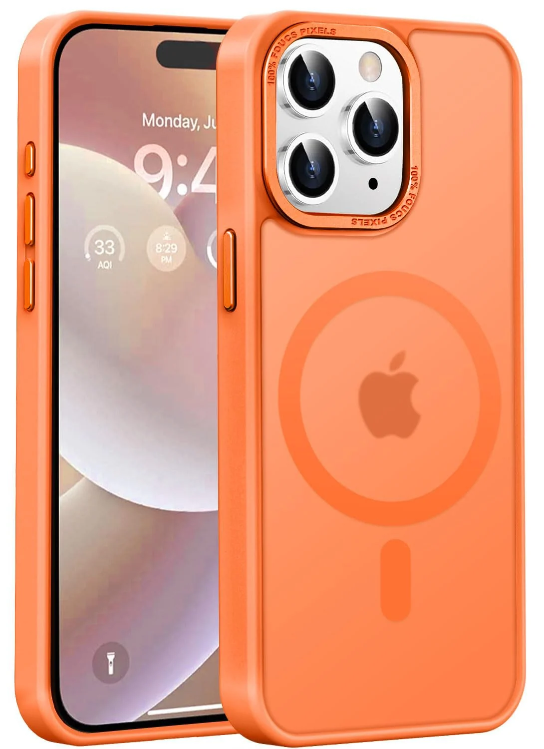 DL3 MOBILAK Protective Phone Case for Apple iPhone 11 Pro Max - Orange