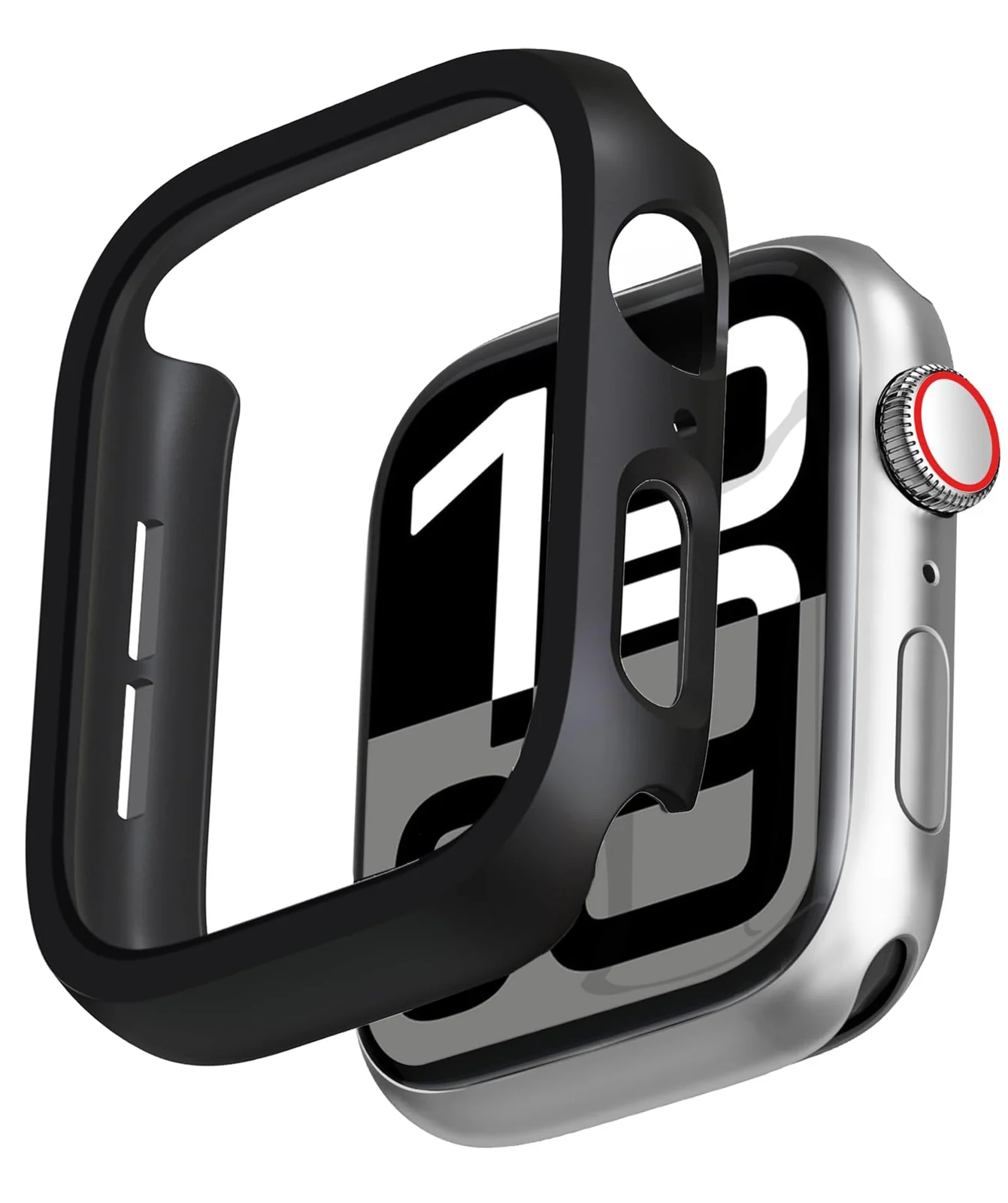 DL3 Mobilak [NO Screen Protector] Bumper Case for Apple Watch Series 10 46mm, Slim Thin Shockproof Bumper Cover, Hard PC Protective Frame All-Around Edge for iWatch 10 46 mm Accessories