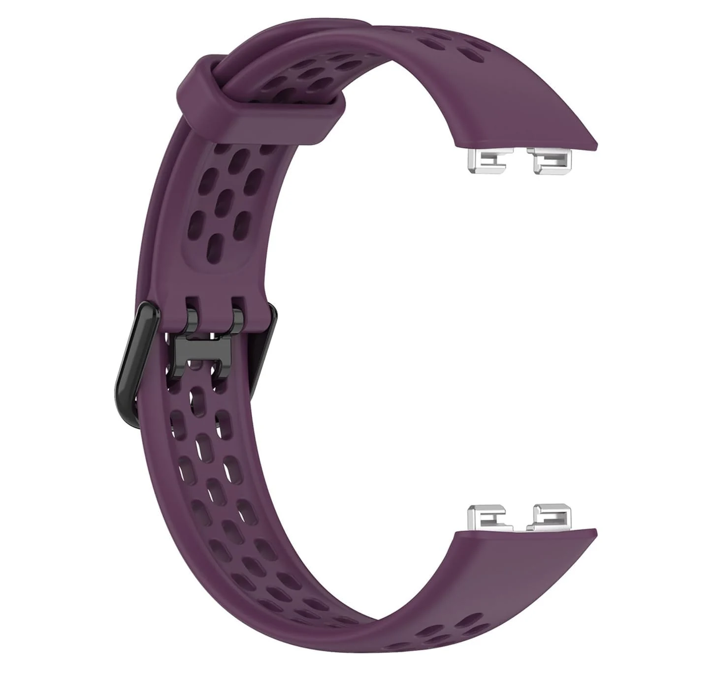 DL3 Mobilak Strap for HUAWEI Band 9 / HUAWEI Band 8 Replacement Band, Silicone Belt, Soft, Waterproof, Sweatproof, Easy to Put on and Take Off, HUAWEI Band 8/Band 9 Replacement Strap, Sport Band - Purple