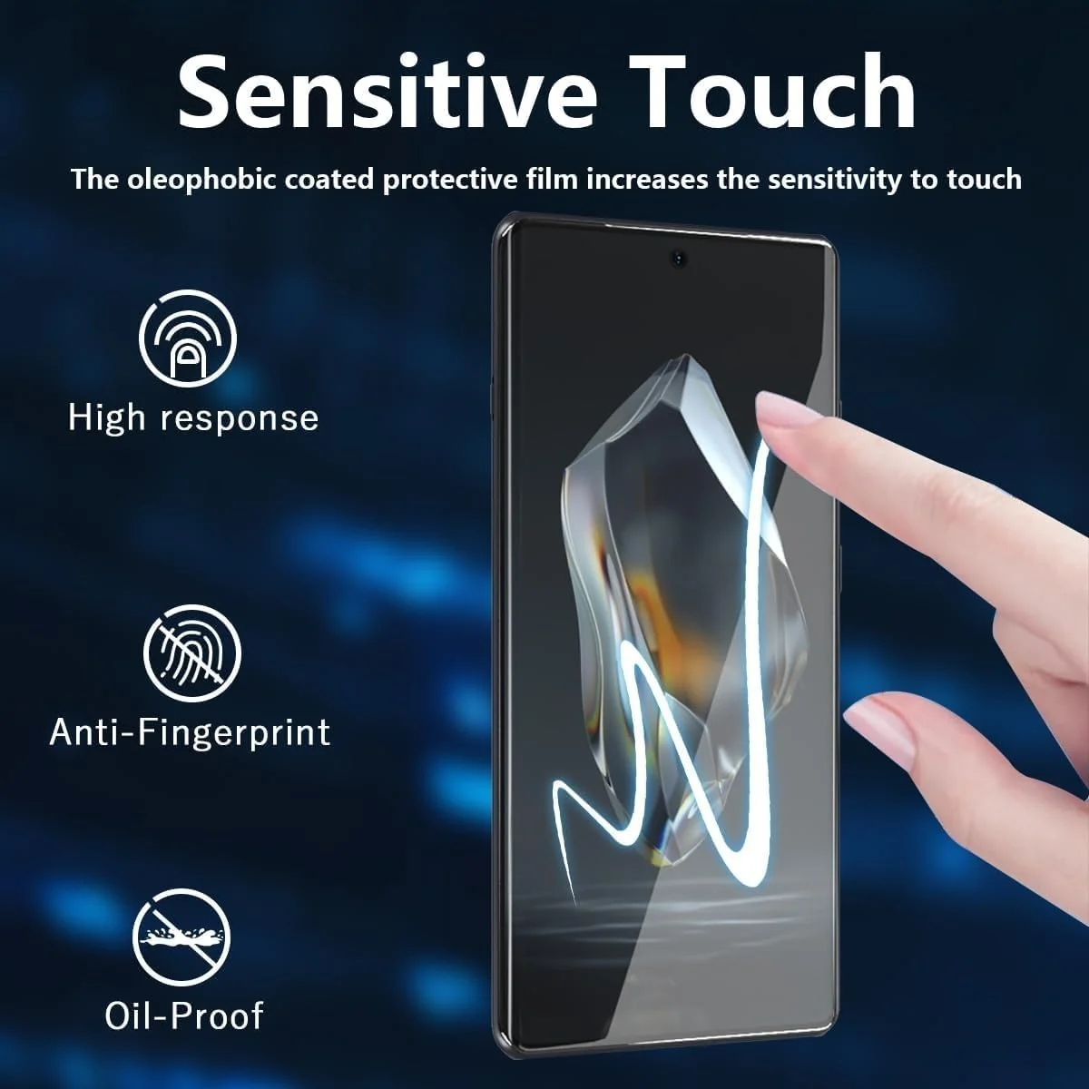 DL3 MOBILAK Privacy Infinix Note 50S 5G Screen Protector for Infinix UV Glass Fingerprint Reader Support Curved Anti-Spy Tempered Glass Screen Protector
