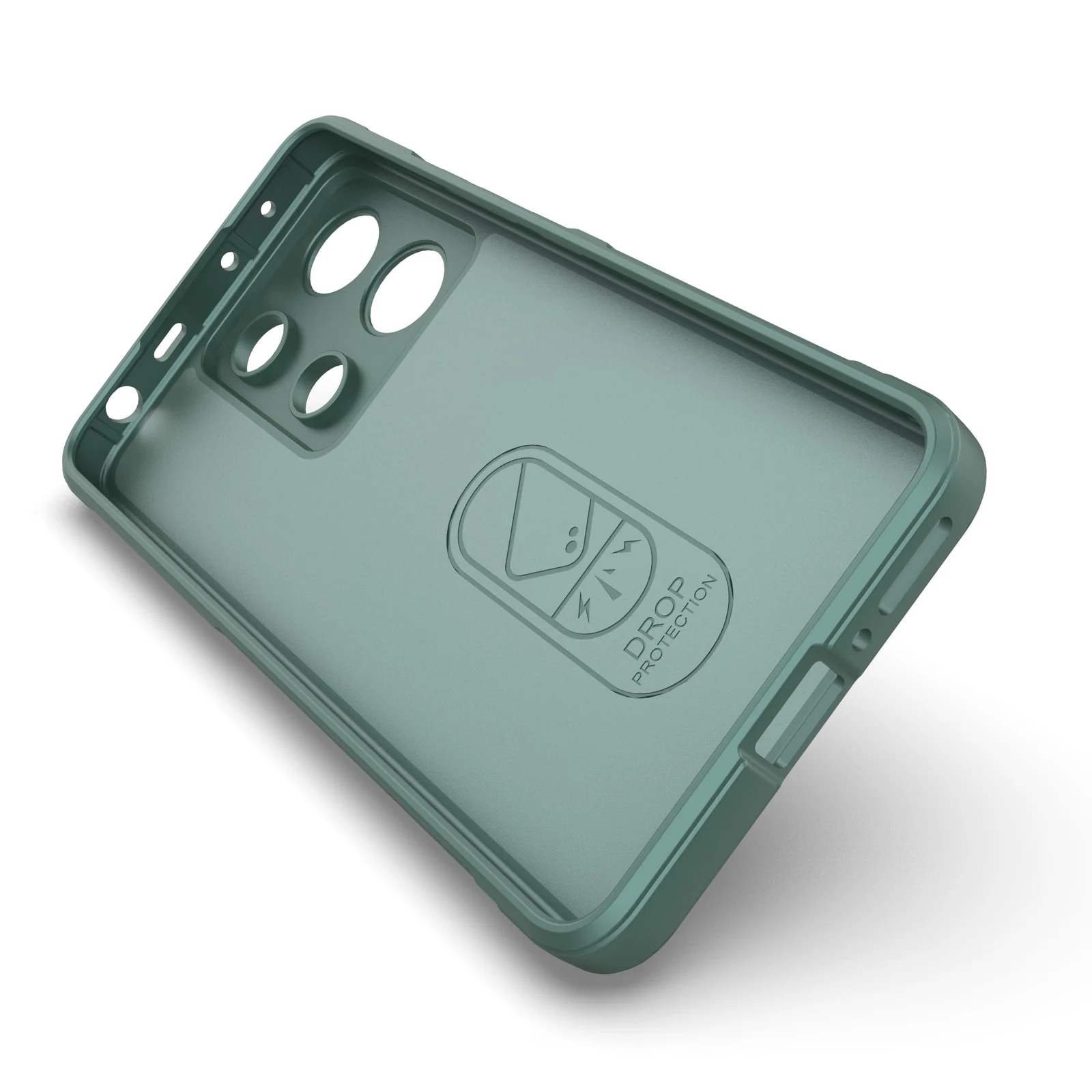 DL3 Mobilak Rugged Protective Case for Xiaomi Redmi Note 13 4G, Camera protection, Shock-absorbing protection, Non-slip grip - Green