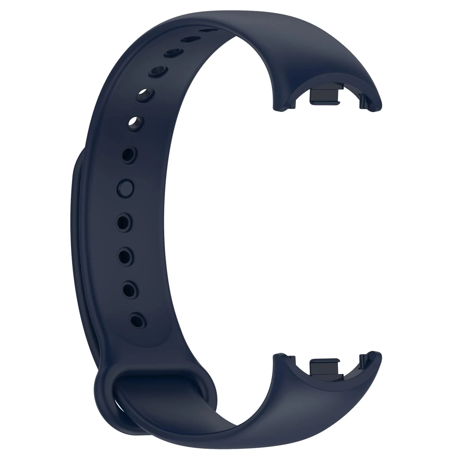 DL3 Mobilak Band Compatible with Xiaomi Mi Band 10/9/8 Replacement Strap, Silicone Skin-Friendly Wrist Strap Adjustable Sports Wristbands for Women Men Xiaomi Smart Band 8/9/10 - Navy Blue