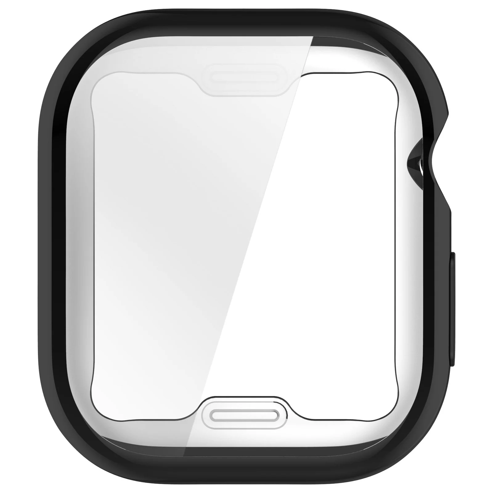 DL3 Mobilak Case Compatible with Apple Watch Series 11/10 42mm Case All-Around with Built-in Screen Protector Watch Soft TPU Shockproof Cover Slim Guard Thin Bumper Shell Protector - Black