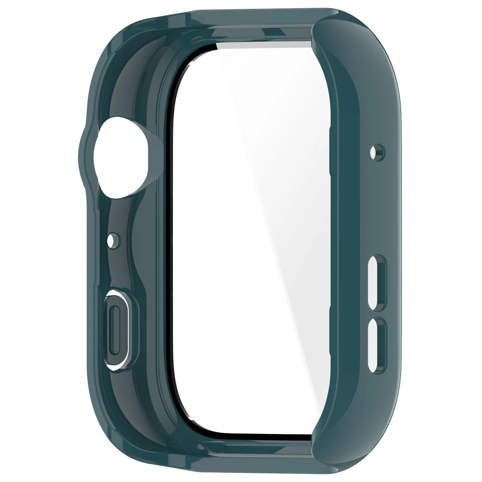DL3 MOBILAK Full-Coverage Watch Case with Tempered Glass for Huawei Watch Fit 5, Green
