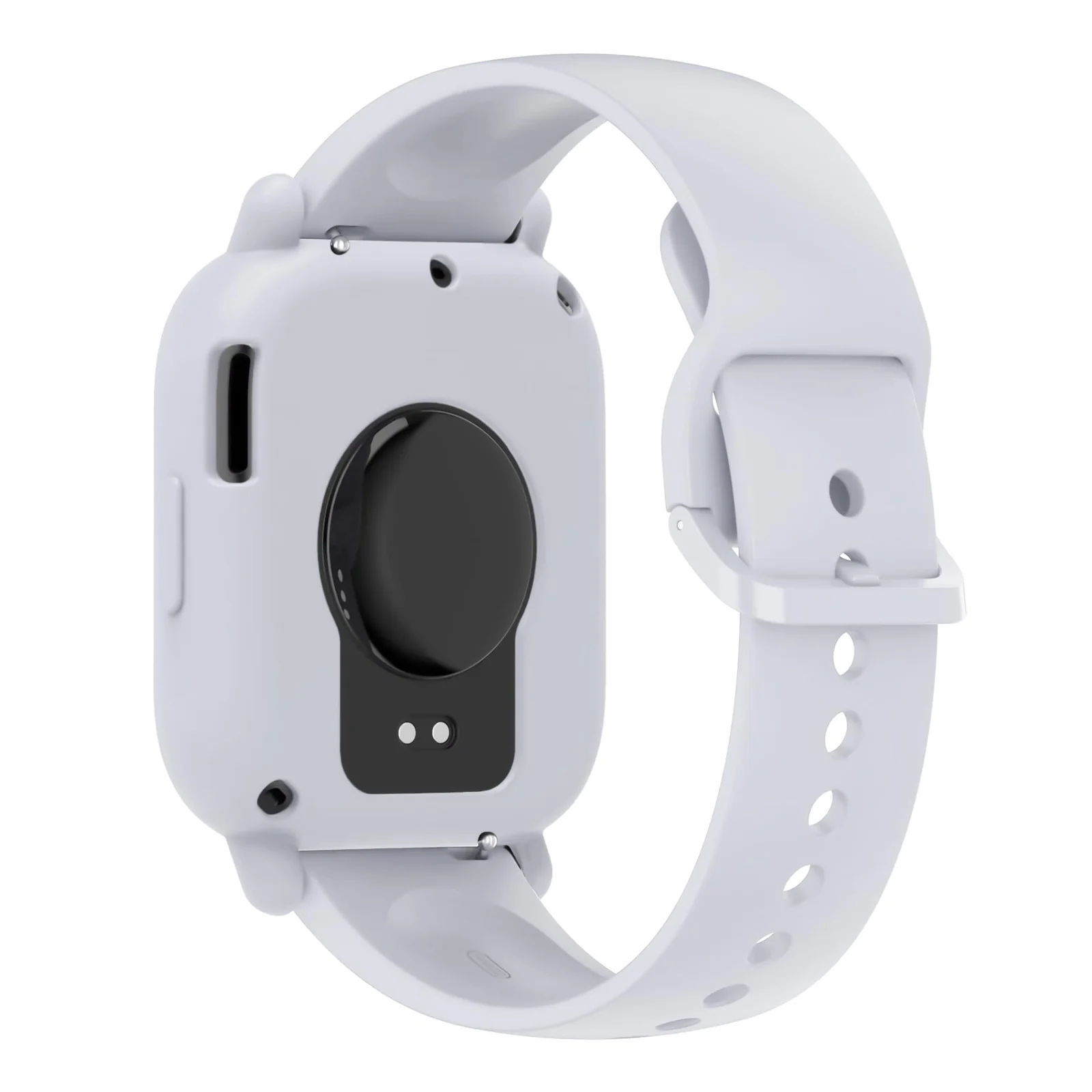 DL3 MOBILAK Soft TPU Watch Bumper Case for Xiaomi Redmi Watch 5 Lite, Gray