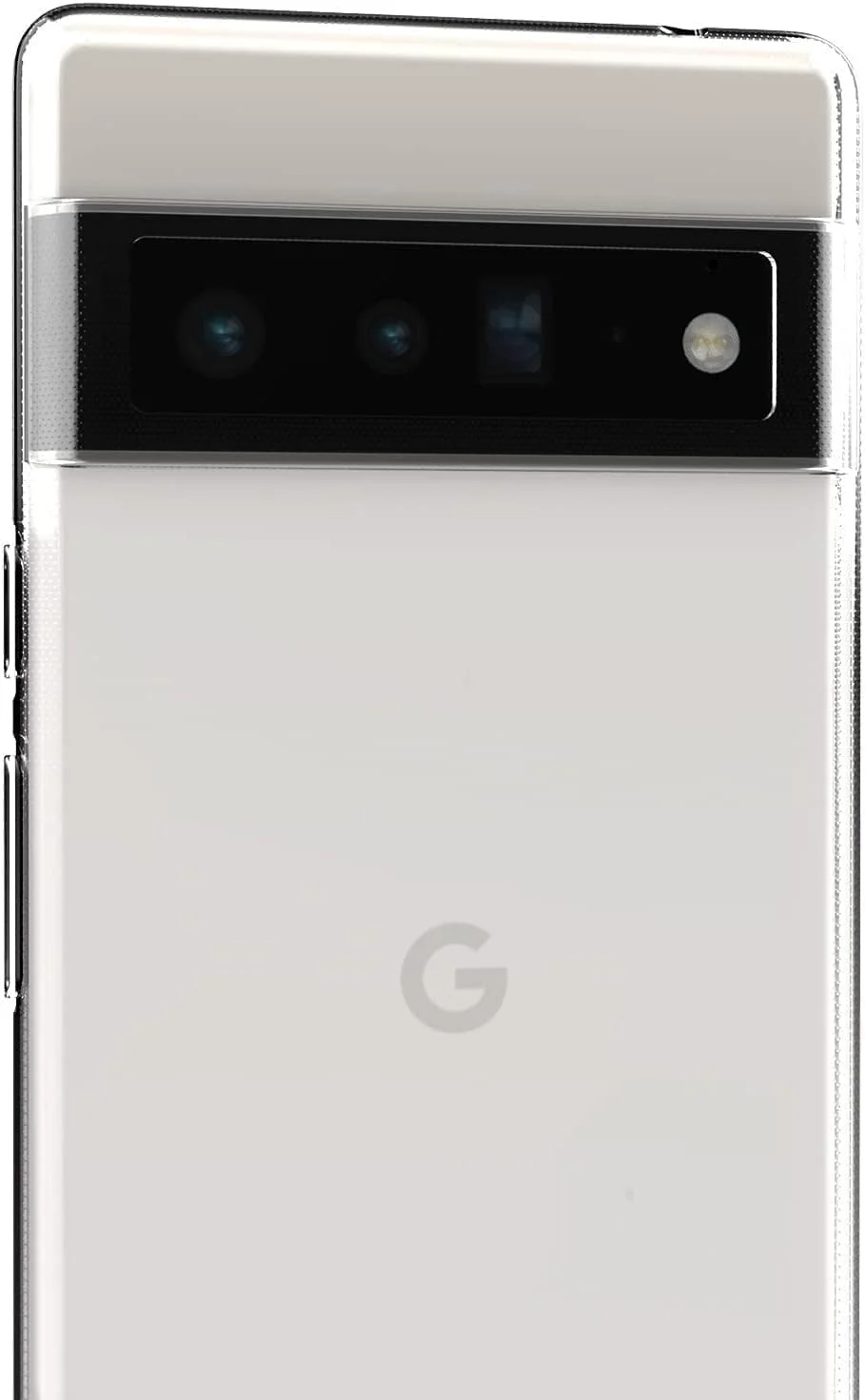 DL3 Mobilak Case Compatible with Google Pixel 6 Pro Case Crystal Soft TPU Gel Case Flexible Silicone Anti-Scratch Camera Protection TPU Cover - Clear