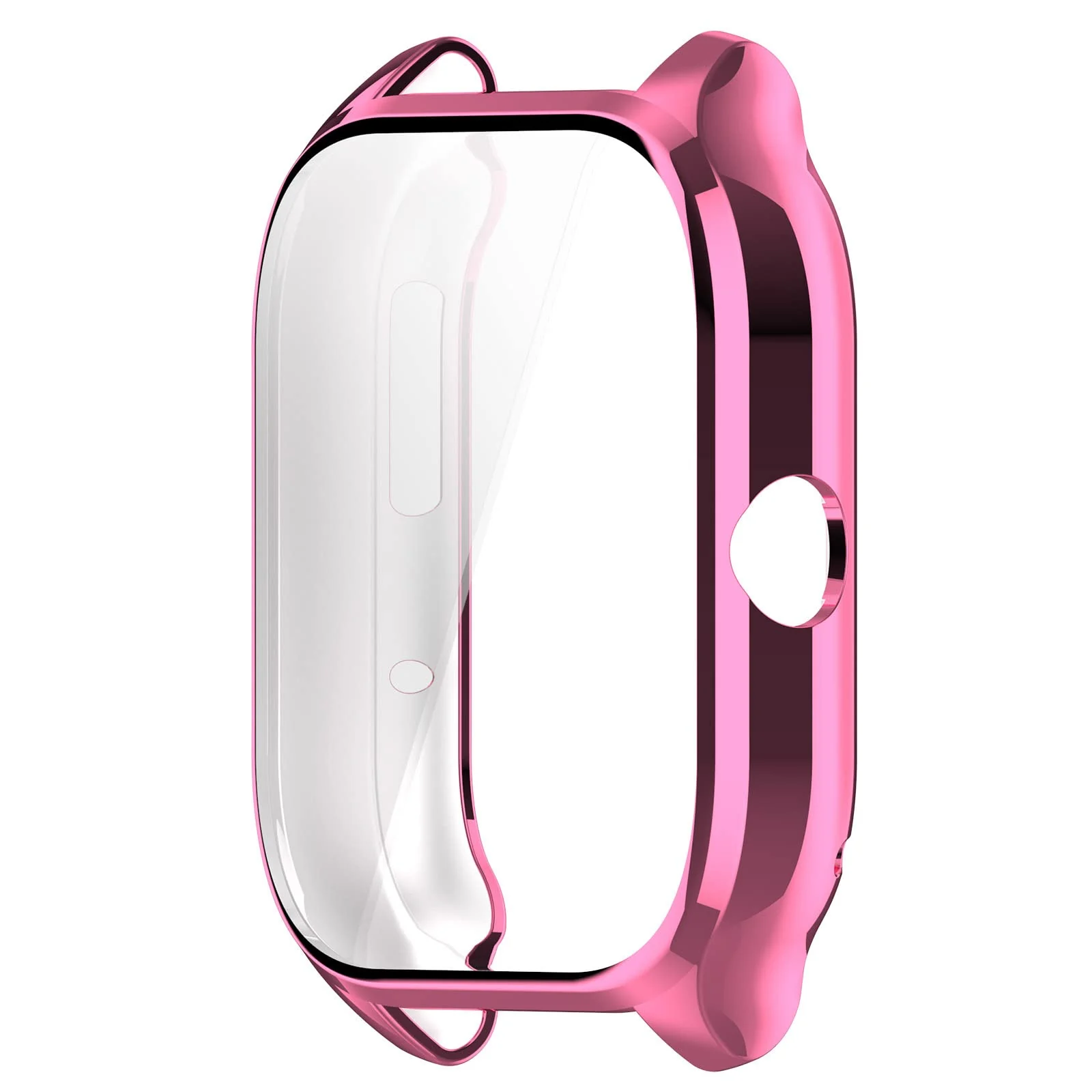 DL3 Mobilak Case Compatible with Amazfit GTS 4 (Not for GTS4 Mini) Case Watch Soft TPU Shockproof Cover Slim Guard Thin Bumper Shell Protector For Amazfit GTS4 - Pink