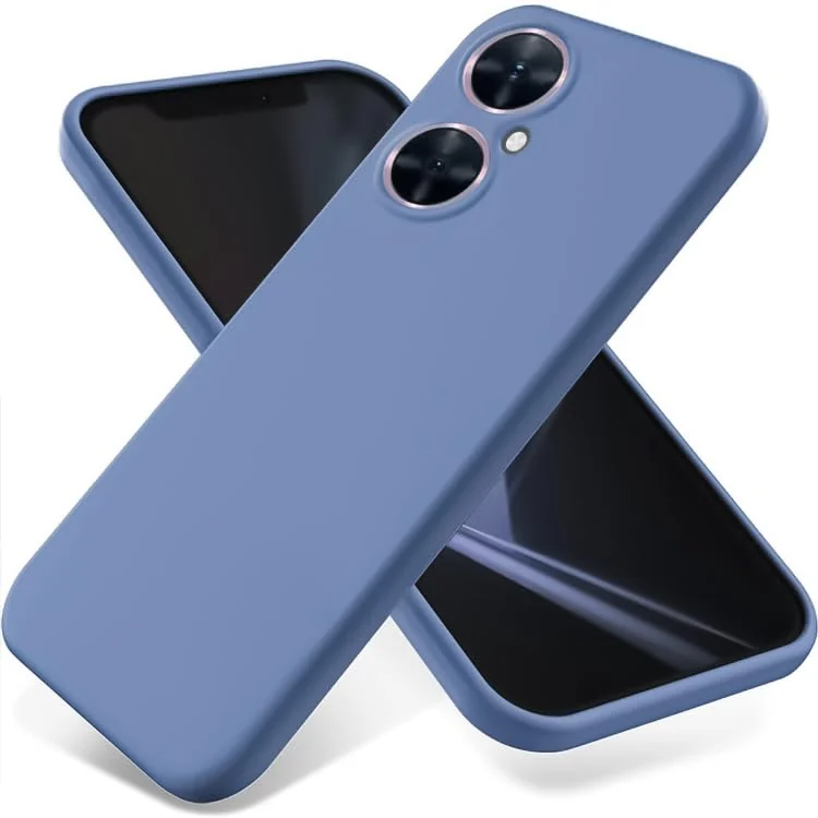 DL3 Mobilak Soft Silicone Protective Case for Huawei nova 11i with Microfiber Lining and Shockproof Design - Lavender