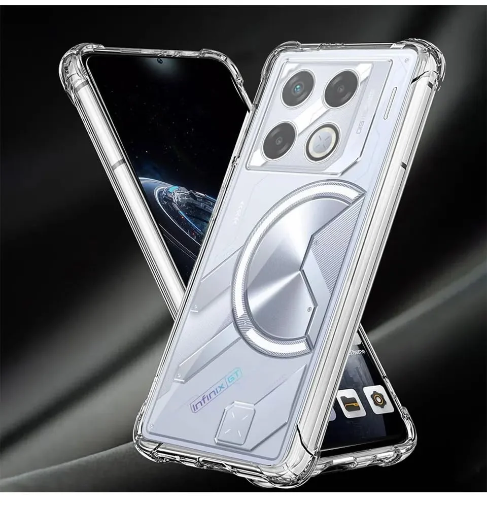 DL3 Mobilak Clear TPU Case for Infinix GT 20 Pro 5G, Camera protection, Shock-absorbing protection, Scratch-resistant surface - Clear