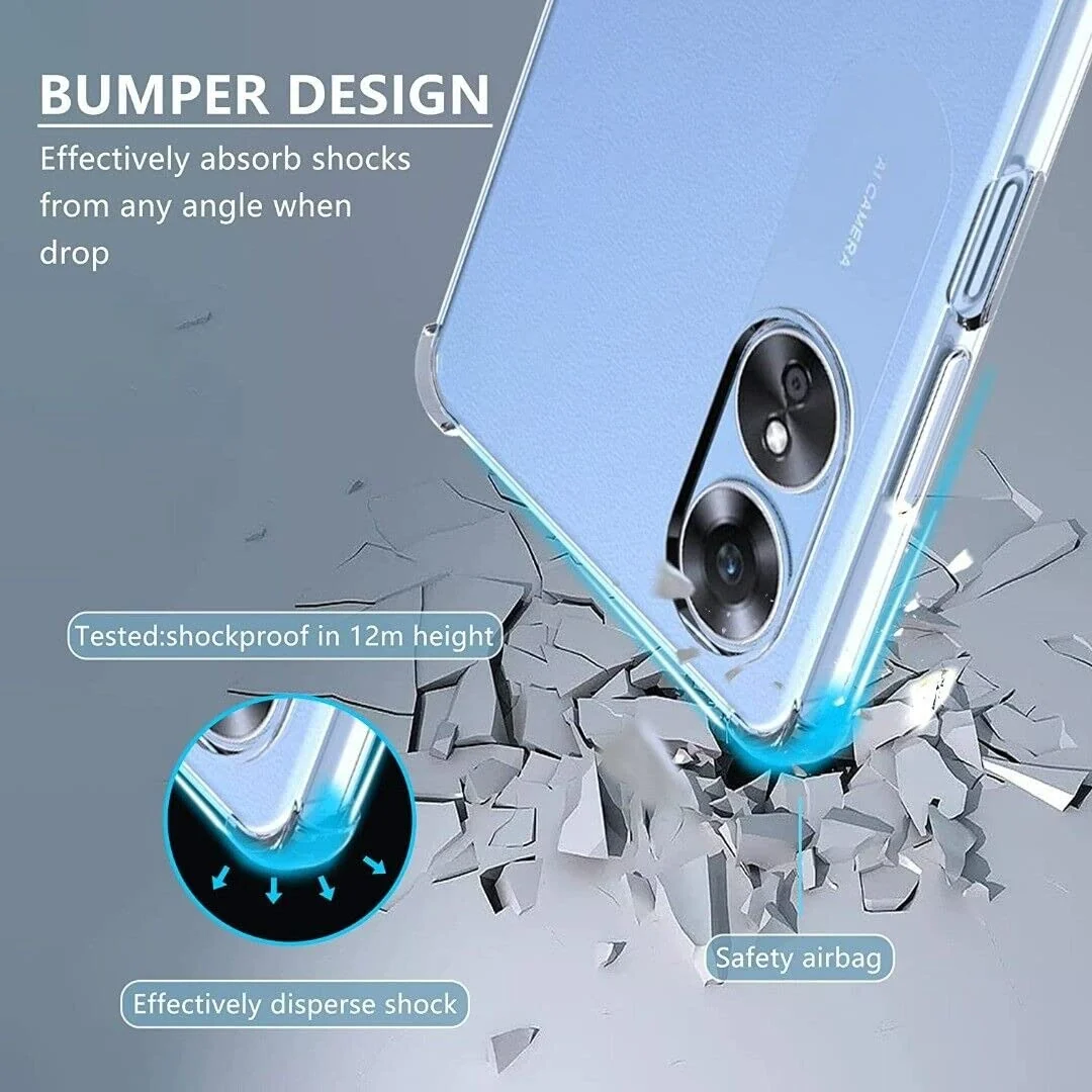 DL3 Mobilak Clear TPU Case for Infinix Smart 10, Camera protection, Shock-absorbing protection, Scratch-resistant surface - Clear