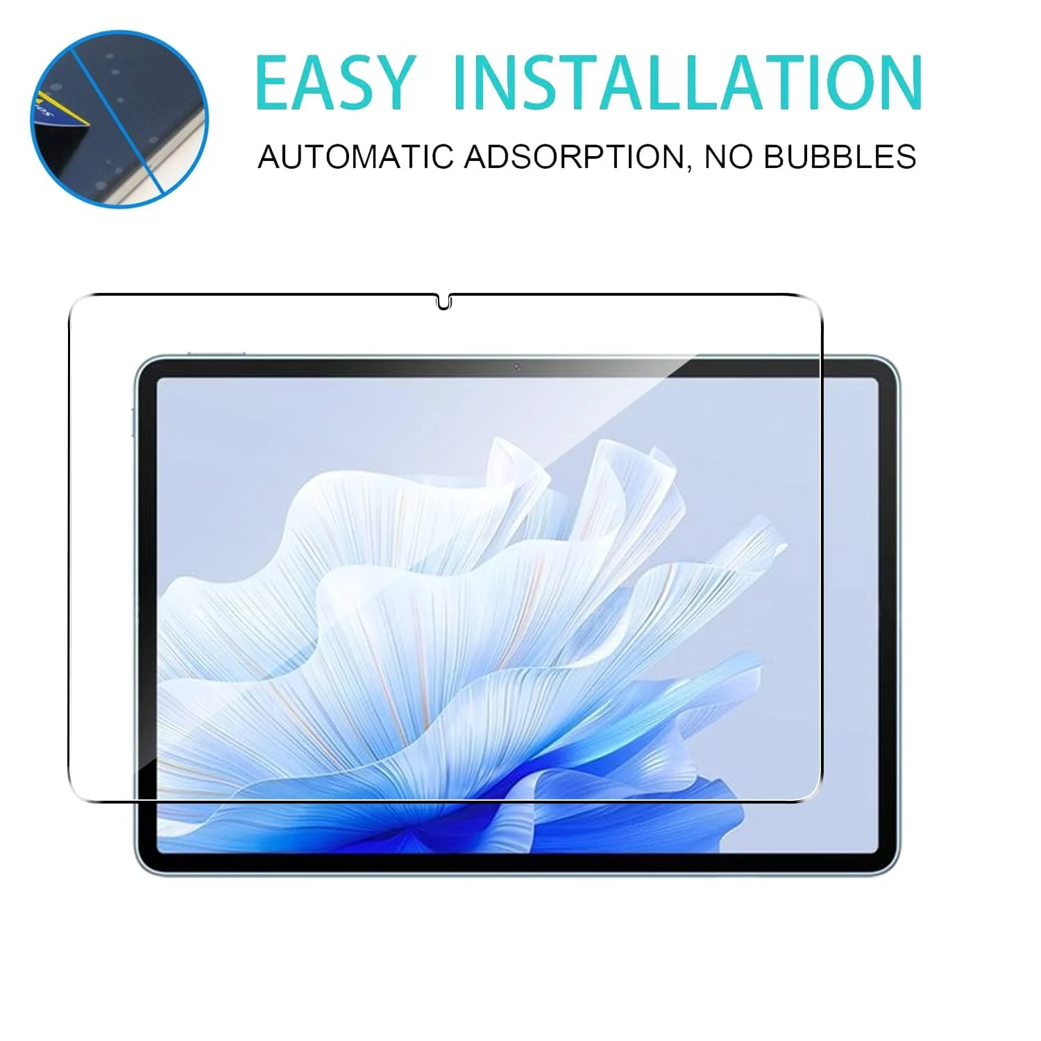 "DL3 Mobilak Screen Protector For Huawei Matepad Air 11.5/Matepad Air 11.5"" S Tablet Tempered Glass Film [HD Crystal ] [Easy Installation] [Scratch Resistant] [9H Hardness] - Clear"
