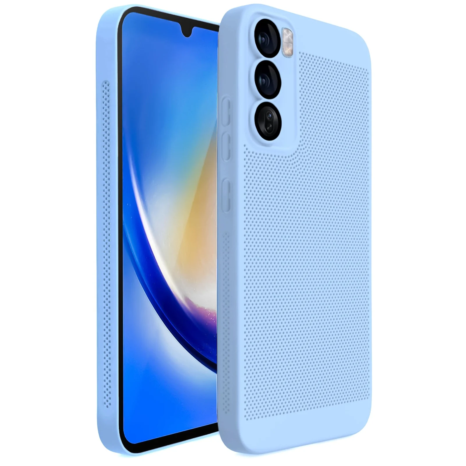 DL3 Mobilak PC Protective Case for OPPO Reno 12 5G with Camera Protection and Shockproof Design